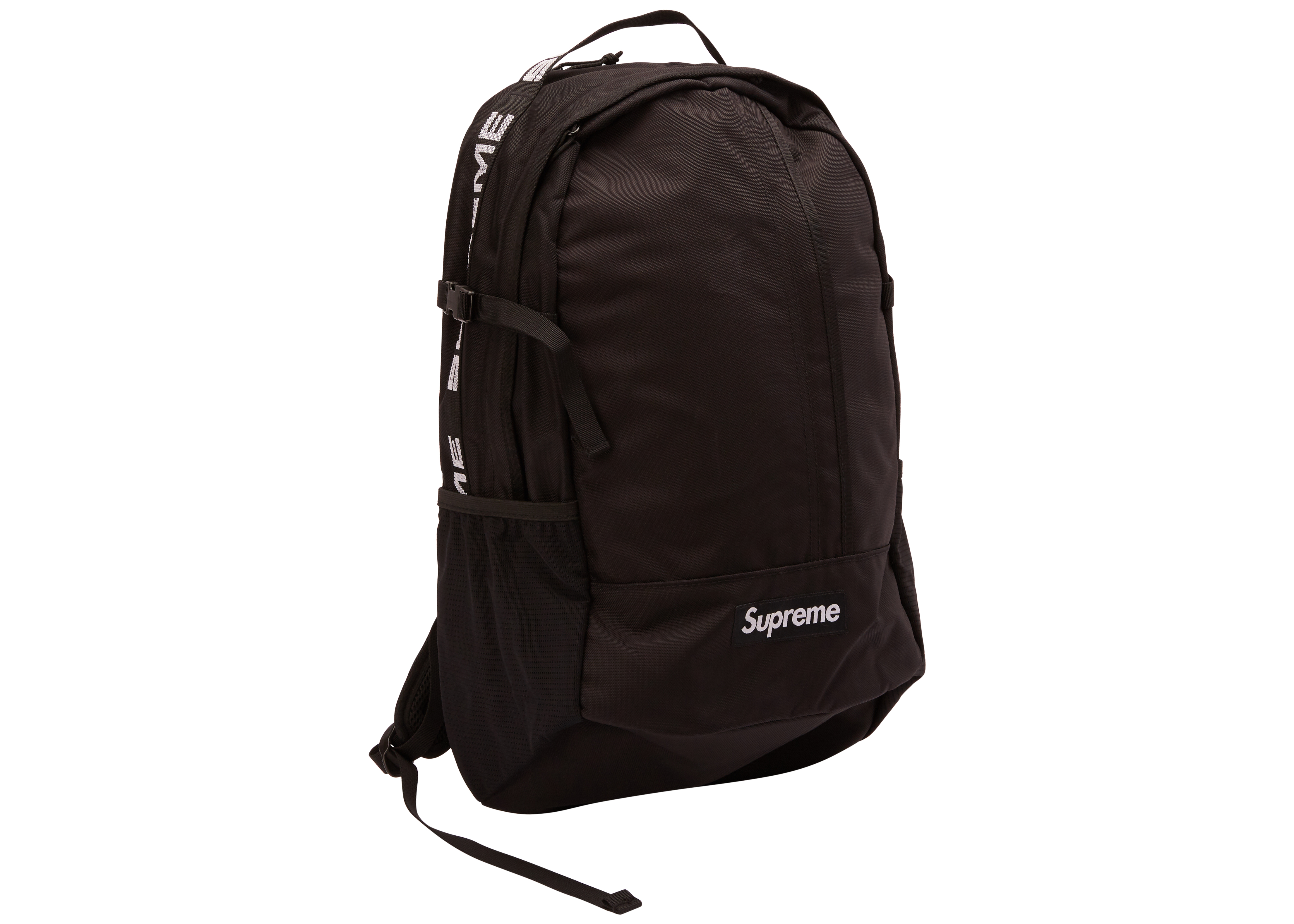 black supreme backpack ss18