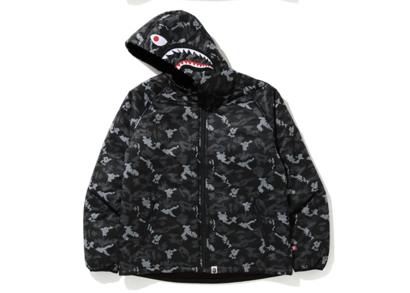 bape jacket black