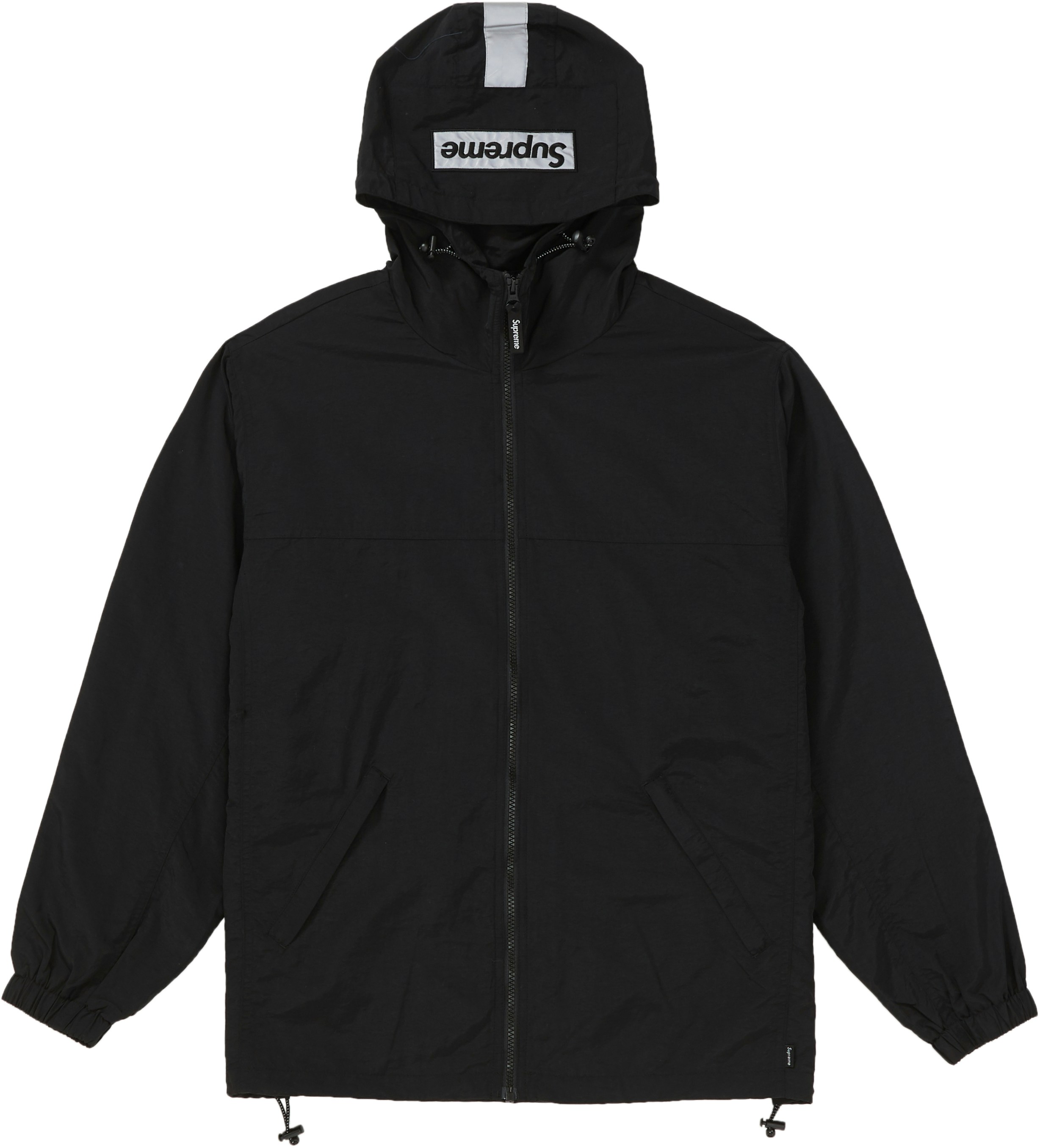 Supreme 2 ‘Tone Zip Up Jacket Black