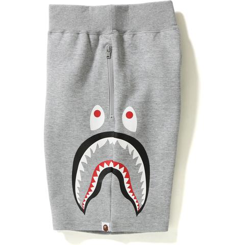 grey bape shorts