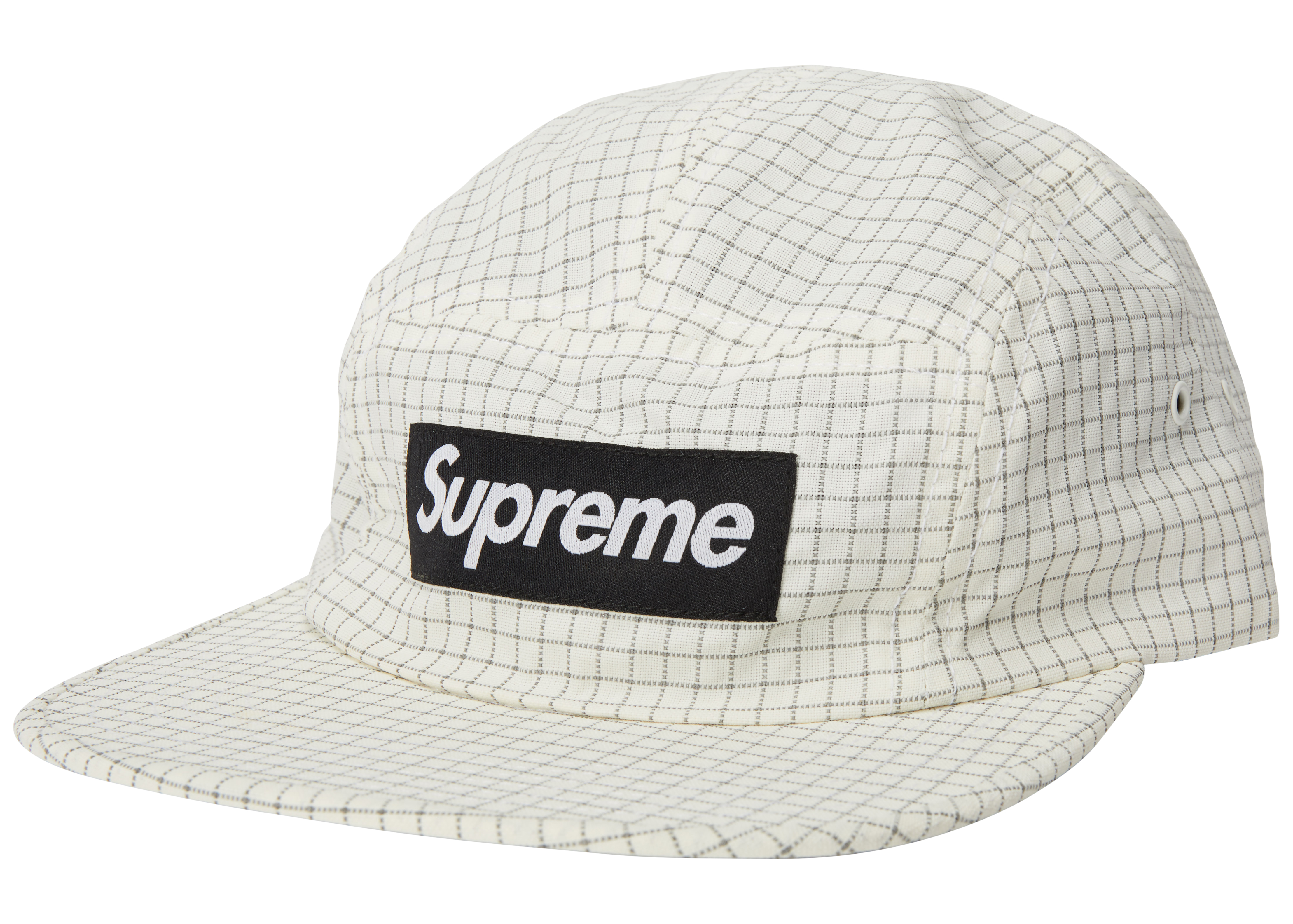 supreme reflective ripstop camp cap