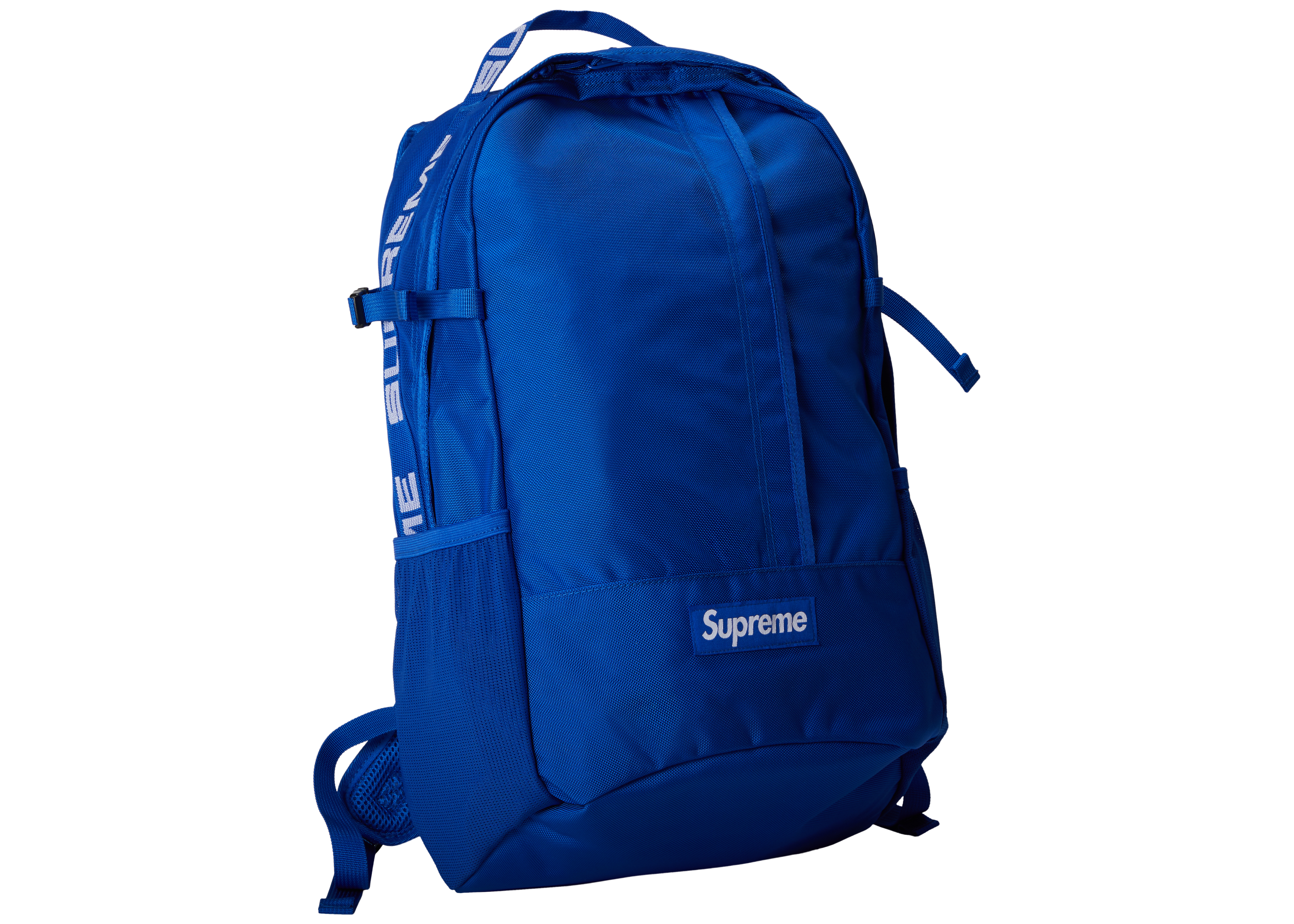 supreme backpack royal blue