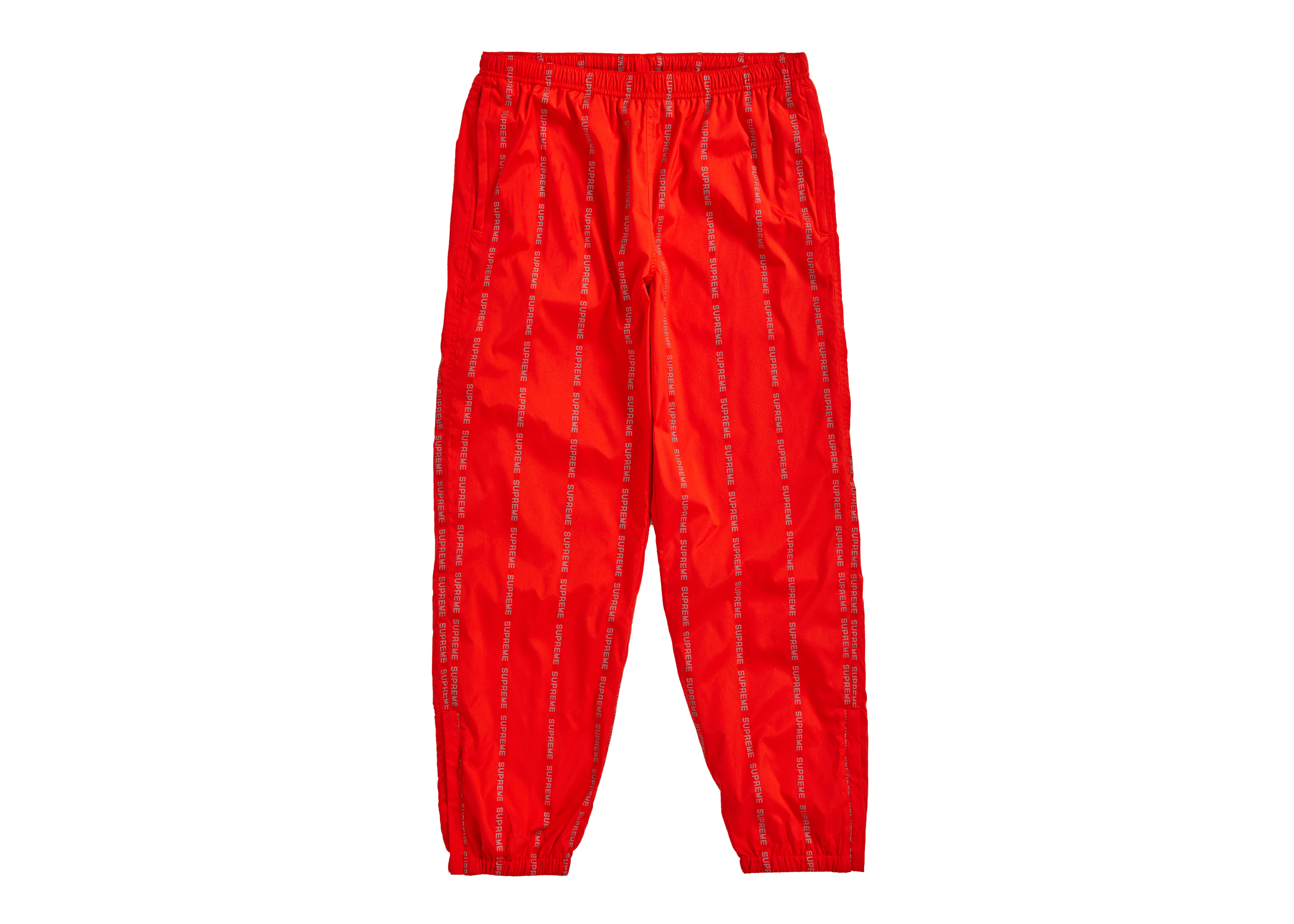 Supreme Reflective Text Track Pant 