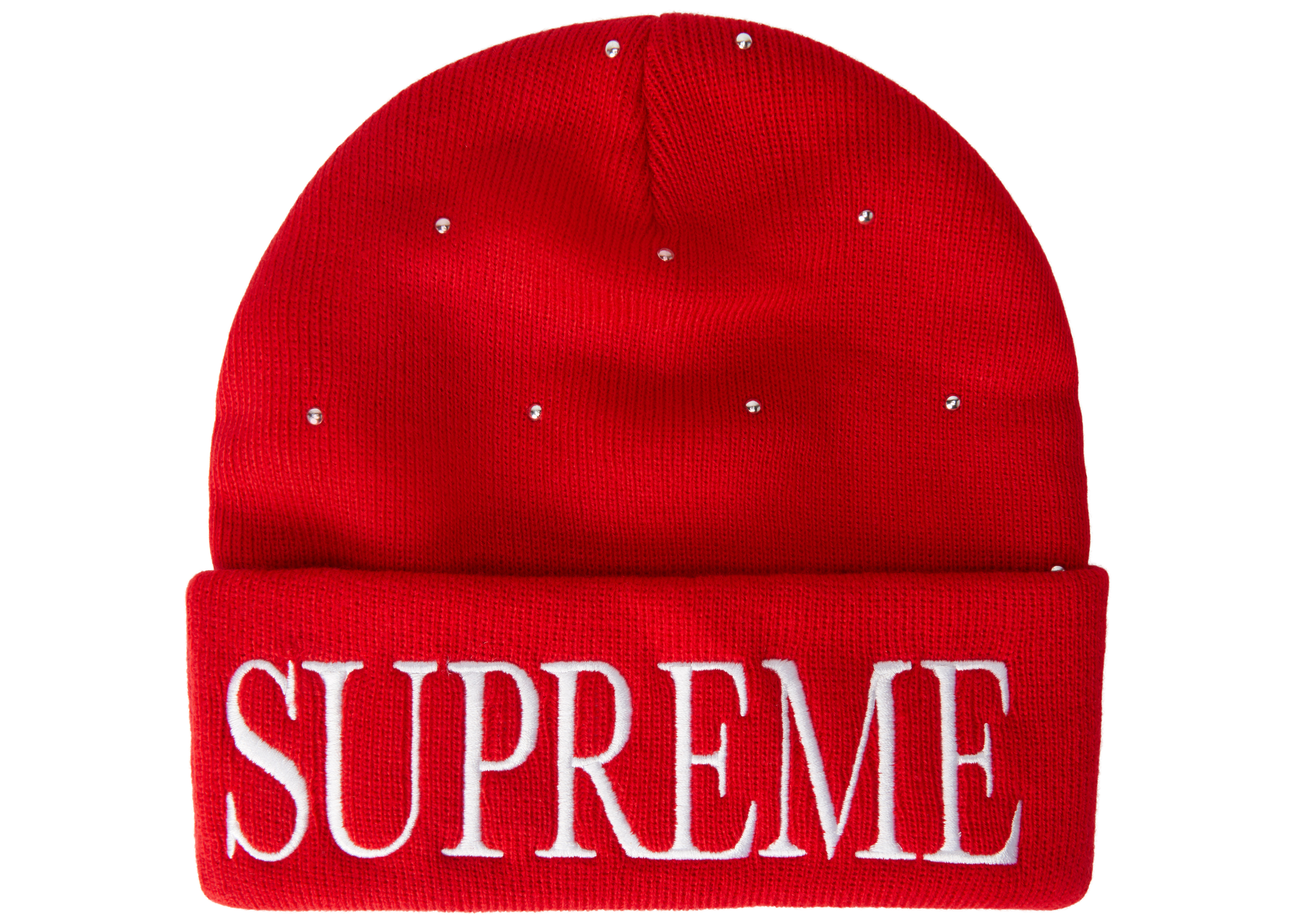 supreme studded beanie