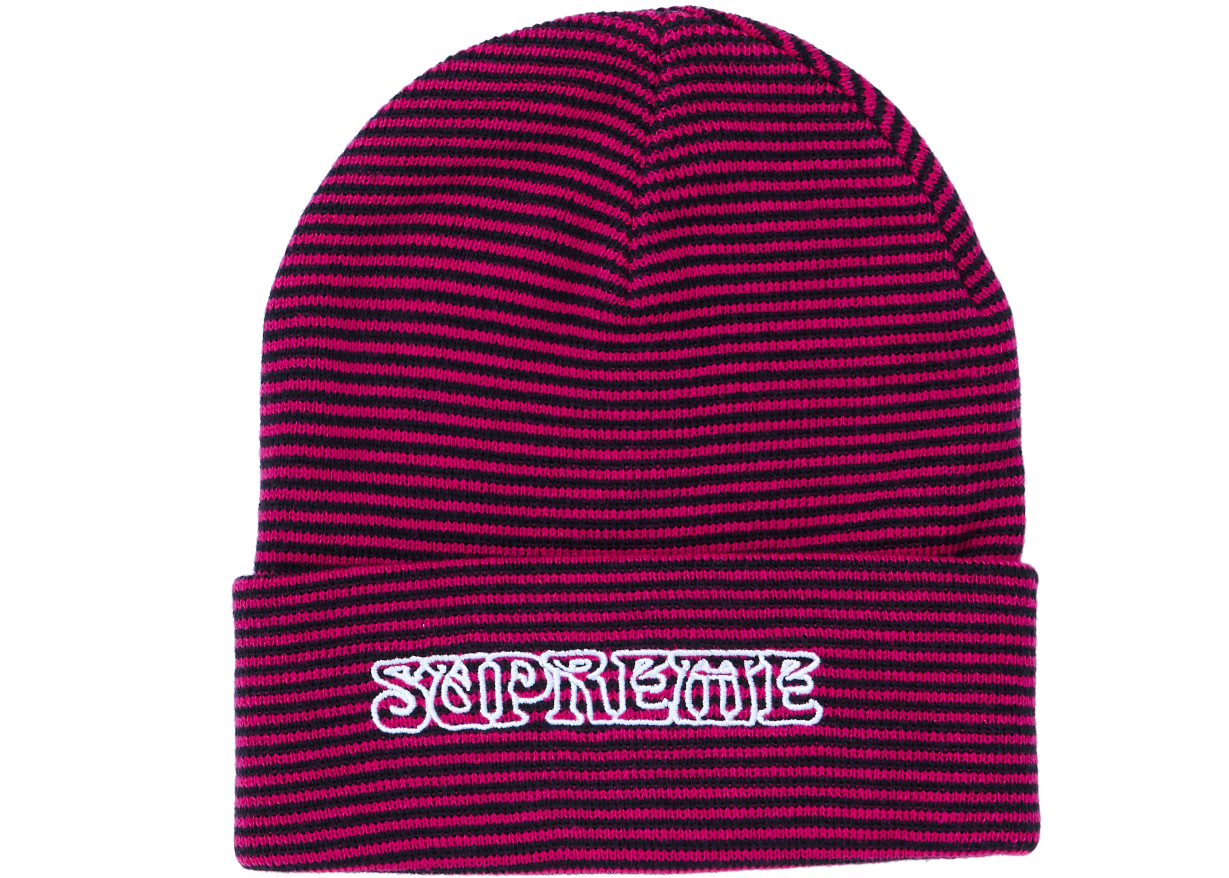 supreme beanie pink