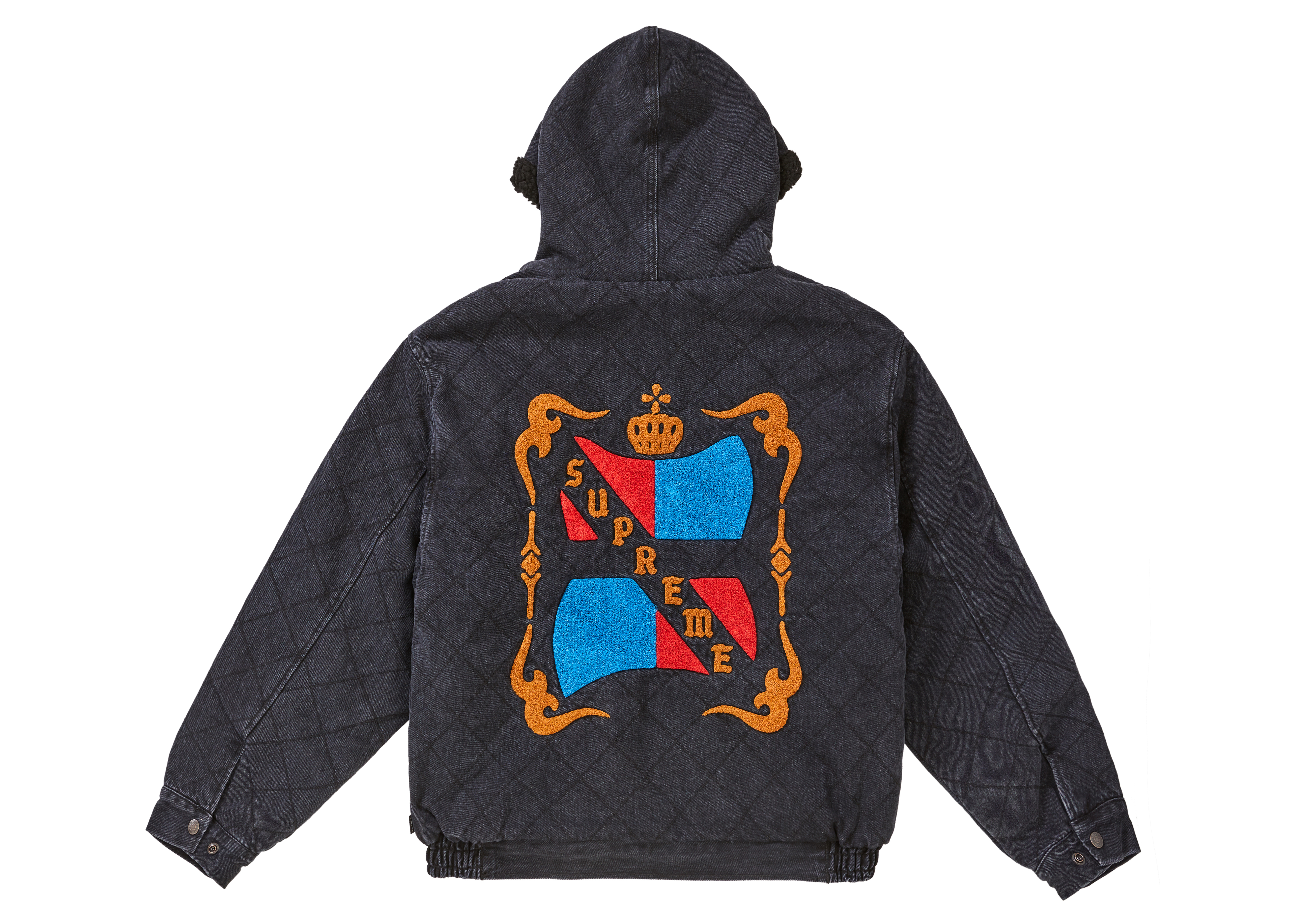 Supreme Quilted Denim Pilot Jacket 