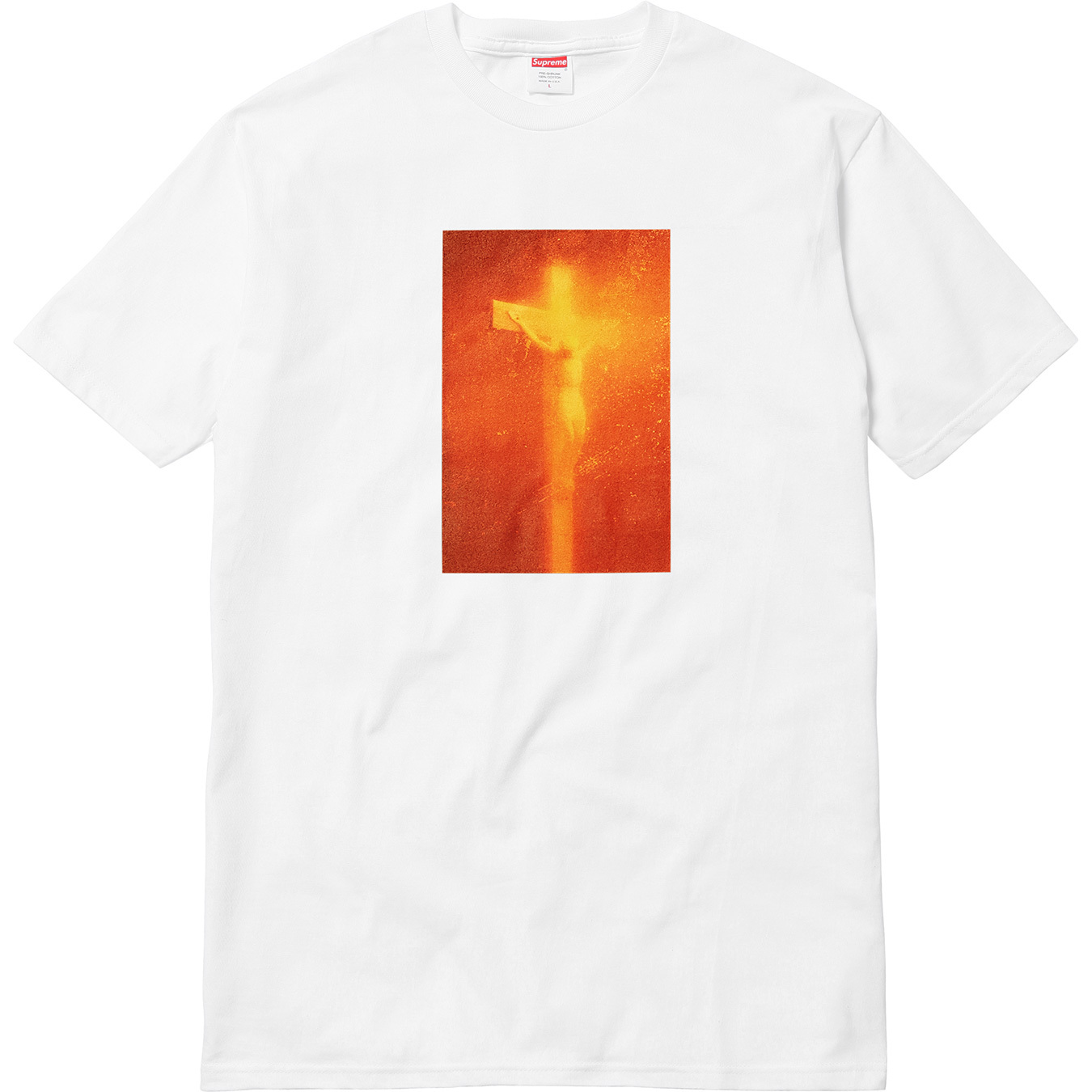 supreme christ tee
