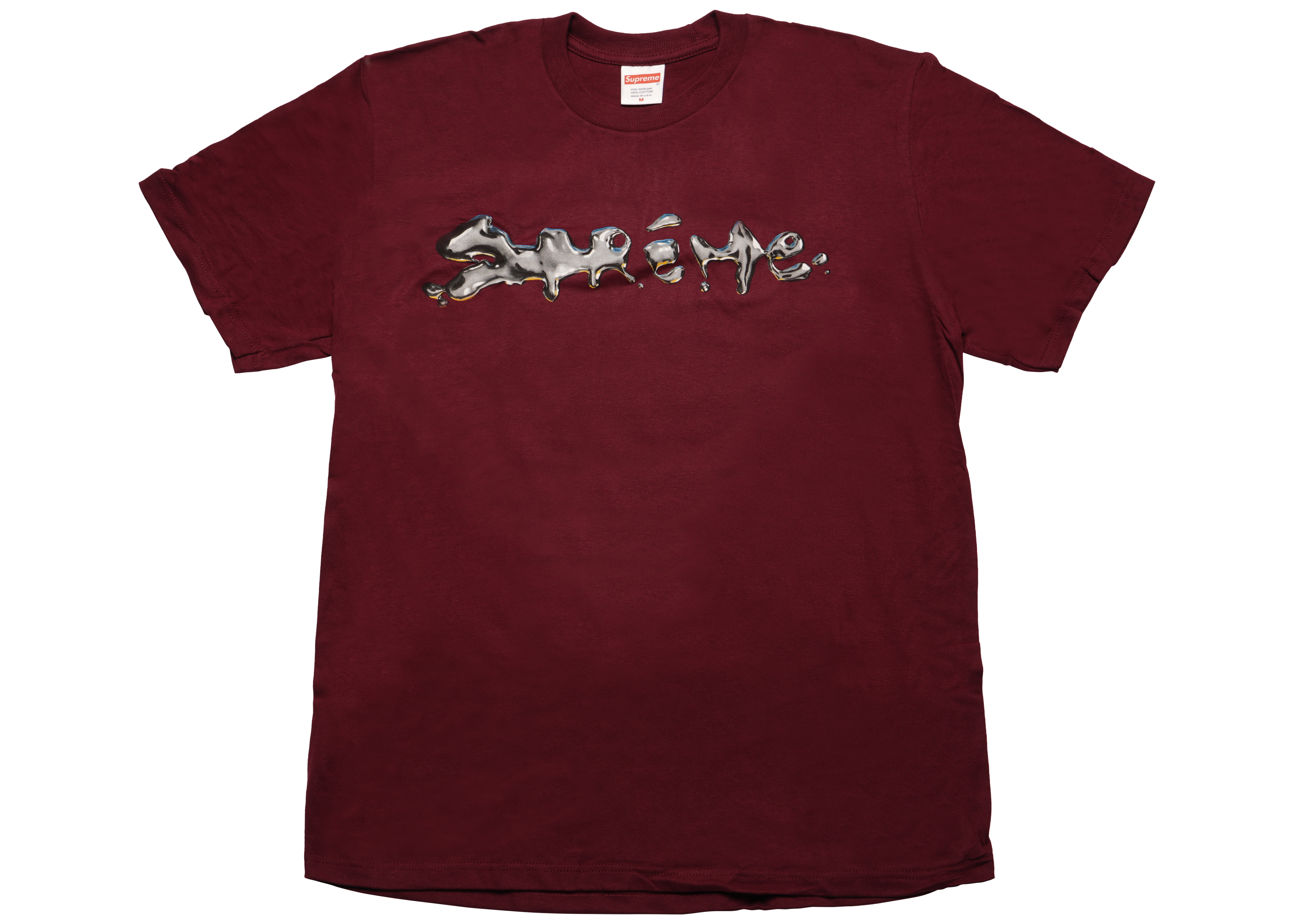 burgundy supreme shirt