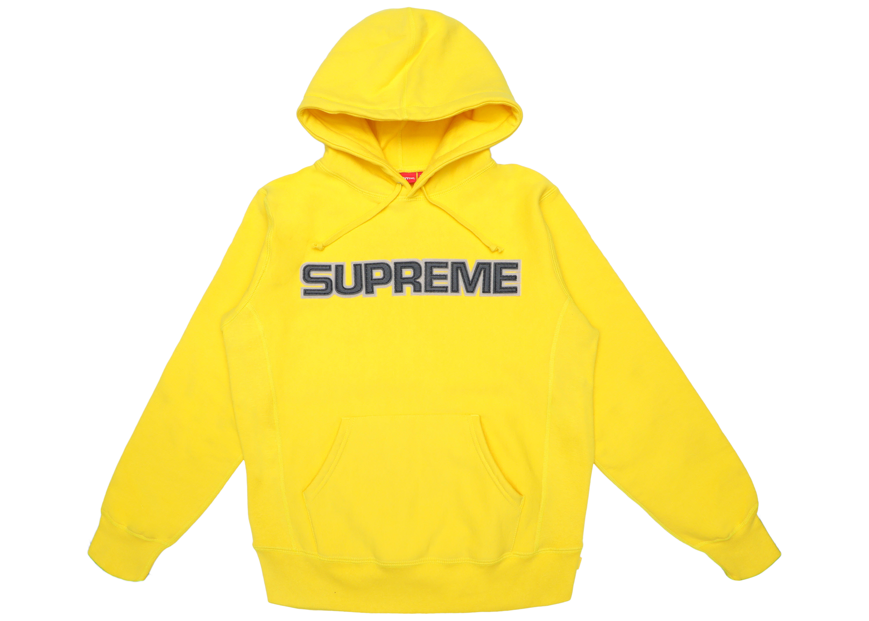 supreme perforated leather hooded sweatshirt