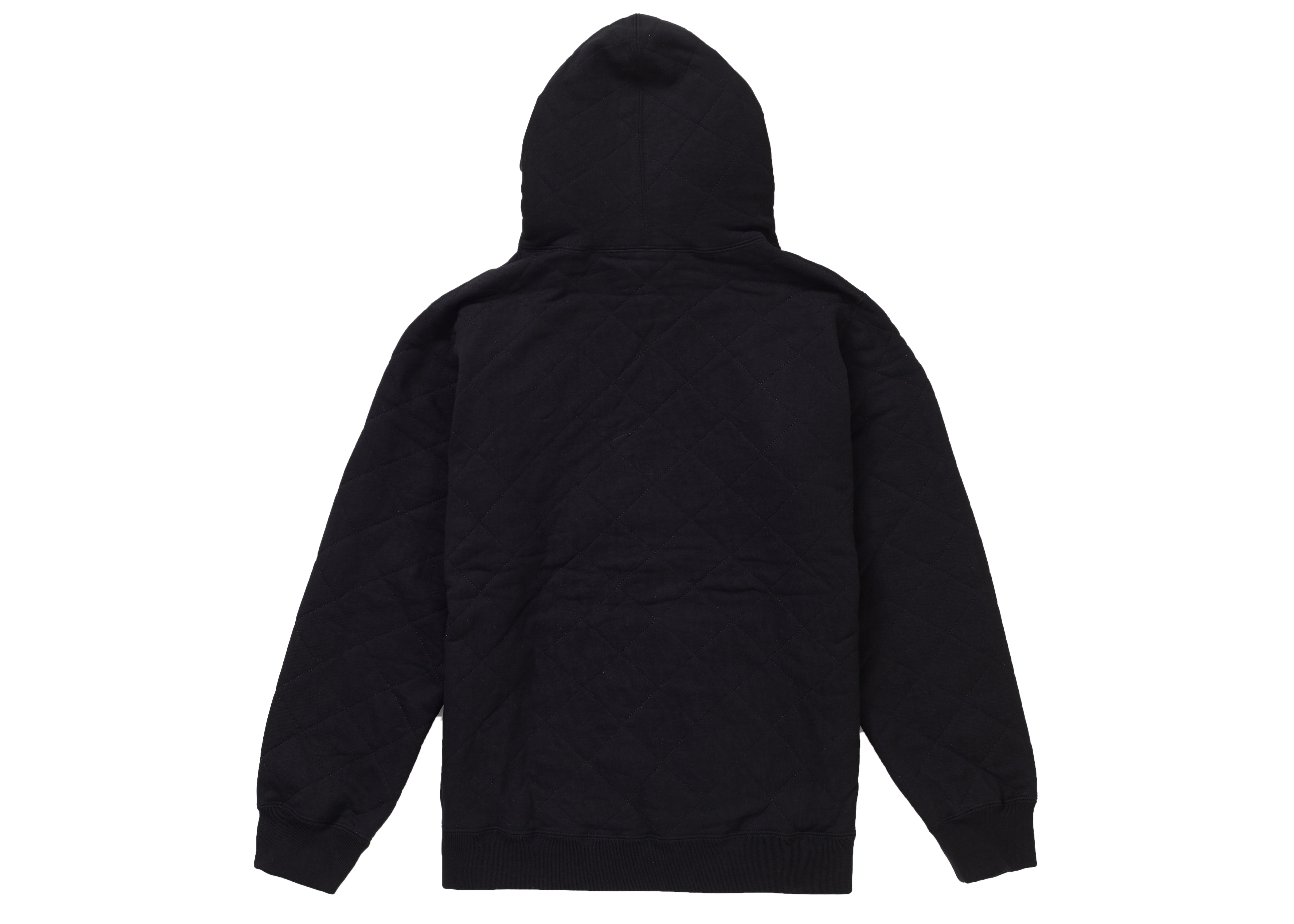 quilted hooded sweatshirt supreme