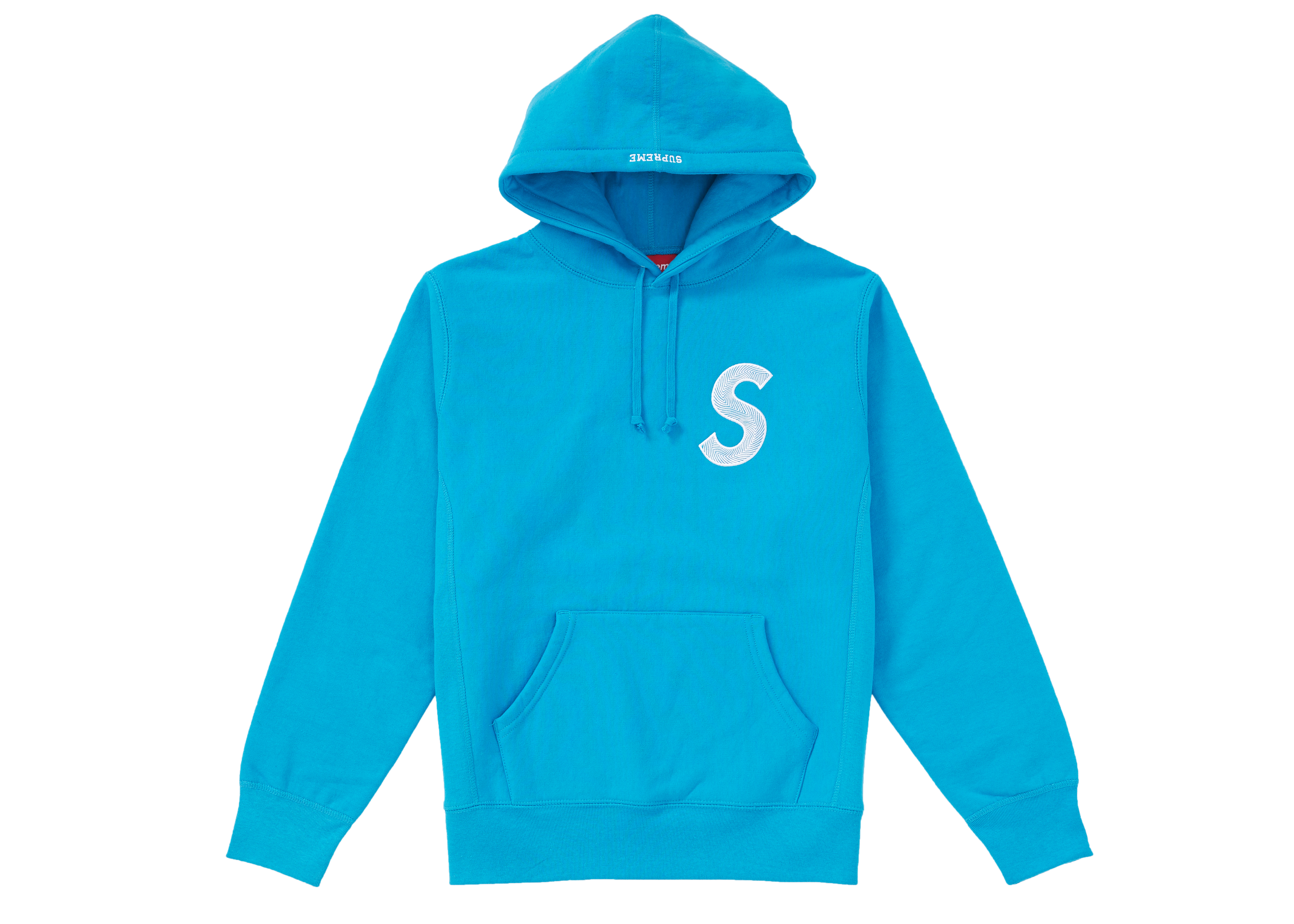 supreme s logo hoodie green