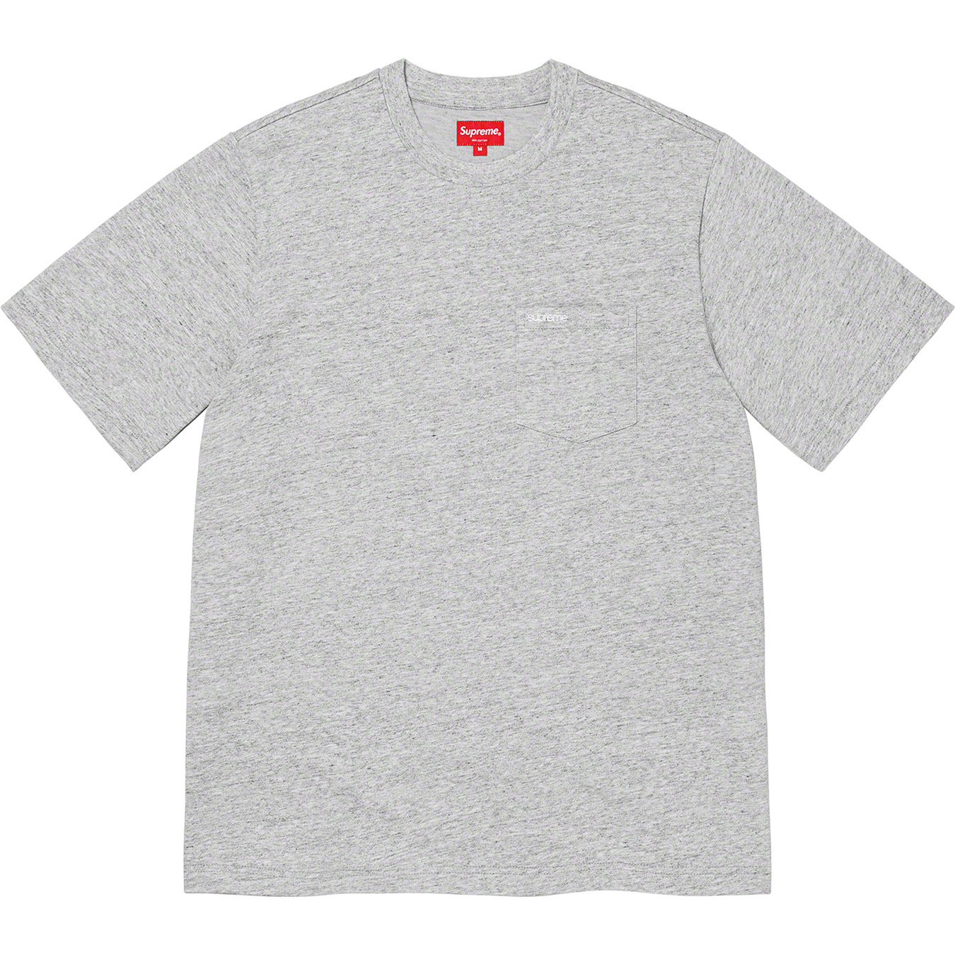 Supreme black pocket tee deals