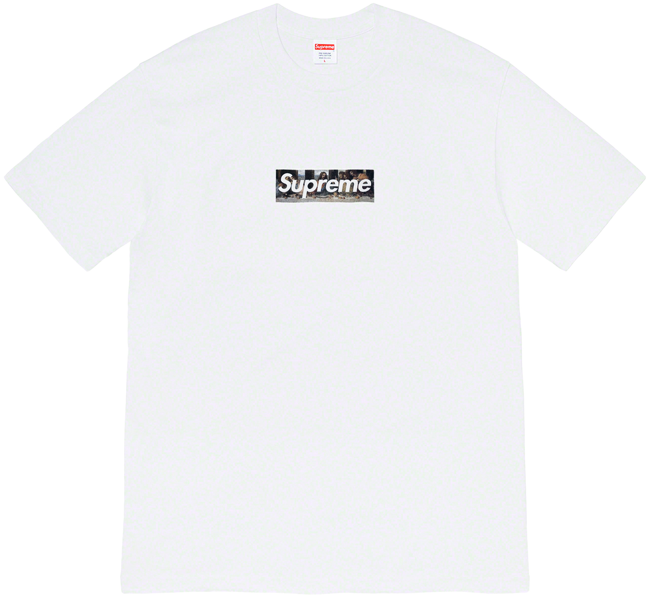 Supreme Milan Box Logo Tee White Novelship