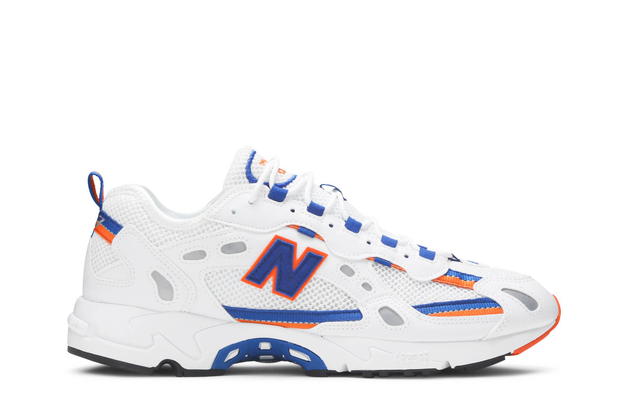 new balance 827 blue orange