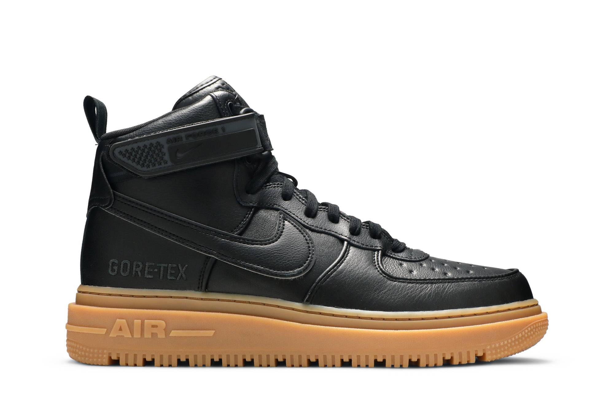 air force 1 gore tex black gum