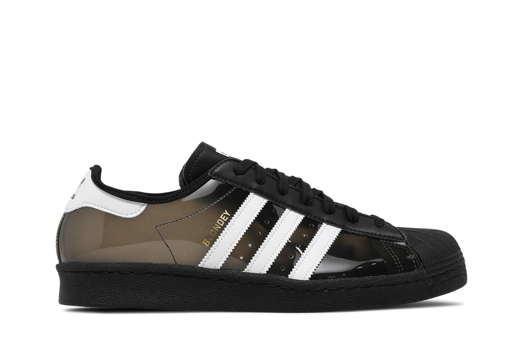 blondey adidas superstar black