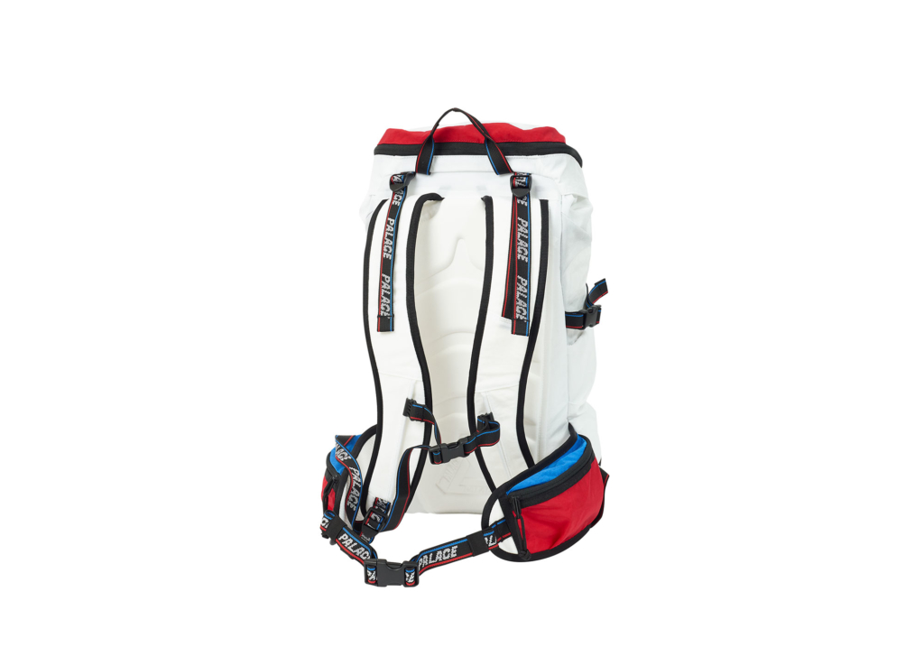 palace backpack white