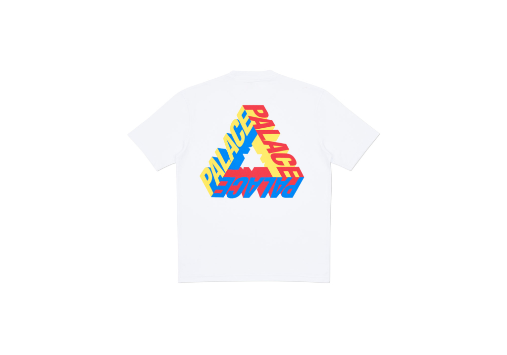 Palace P‑3D T‑Shirt (Summer 2017) White 