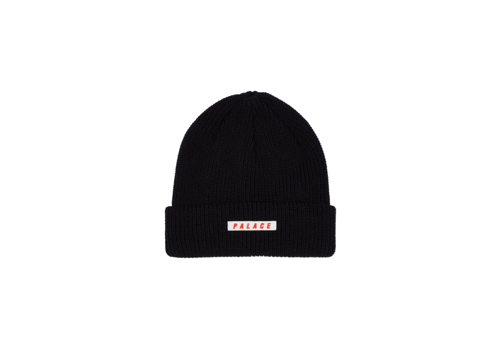 palace black beanie