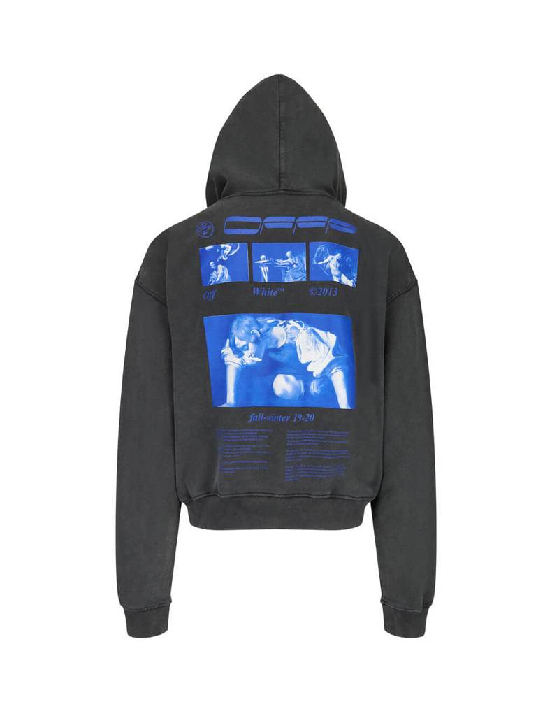 off white hardcore caravaggio hoodie