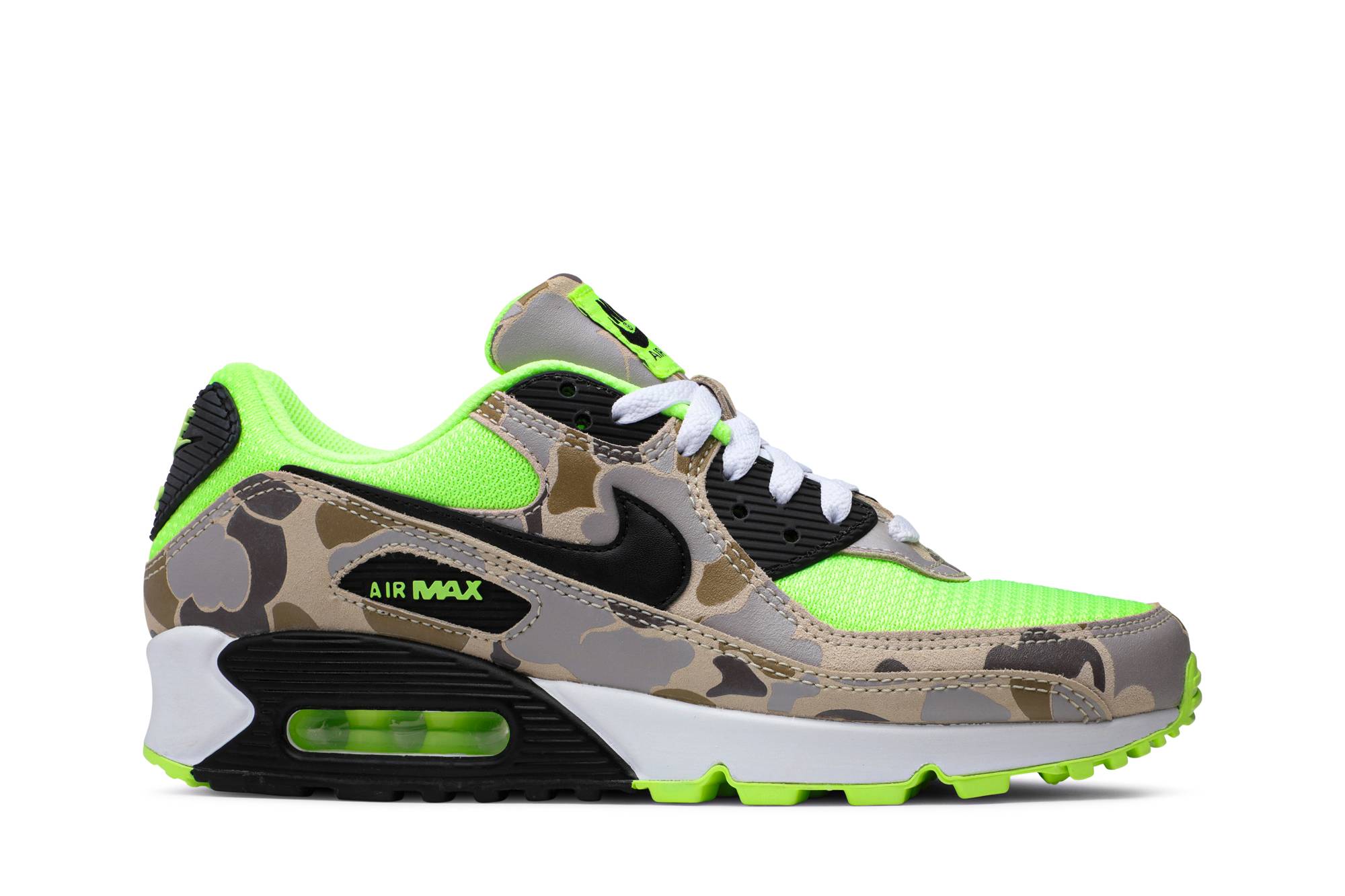 green camo air max 90