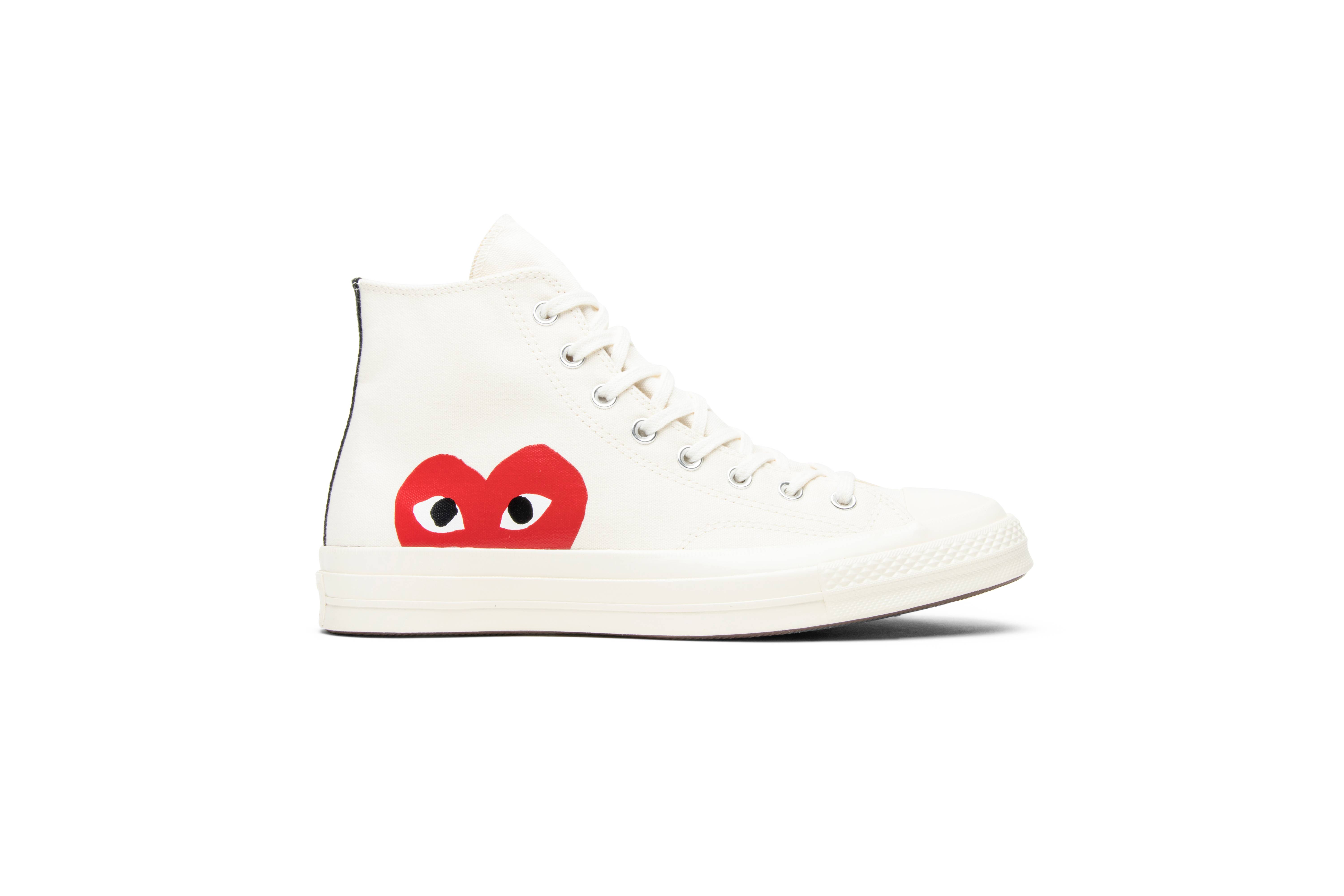 cdg converse milk