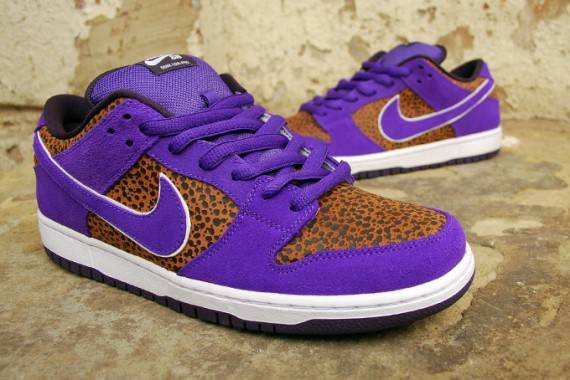 nike sb dunk purple safari