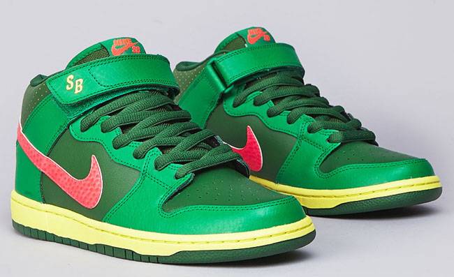 nike dunk mid pro sb watermelon