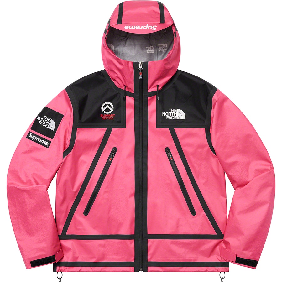 supreme north face jacket pink