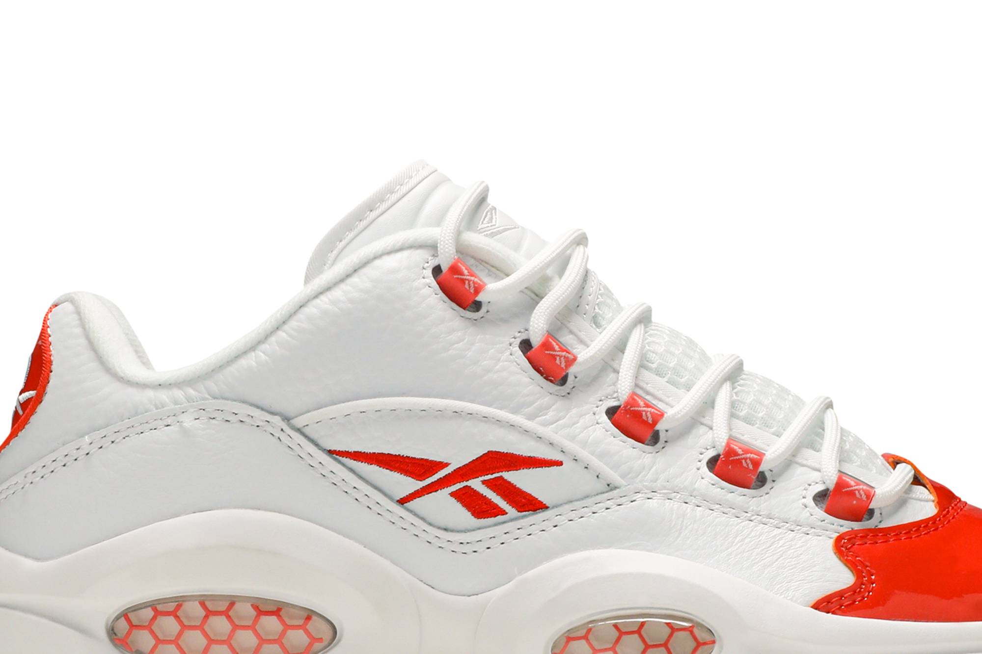 reebok question low orange