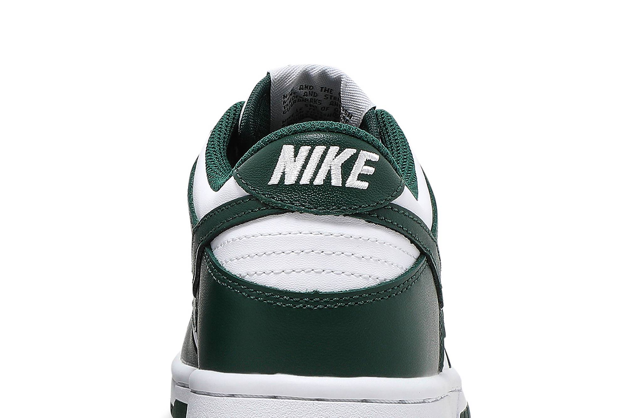 dunk low michigan state gs