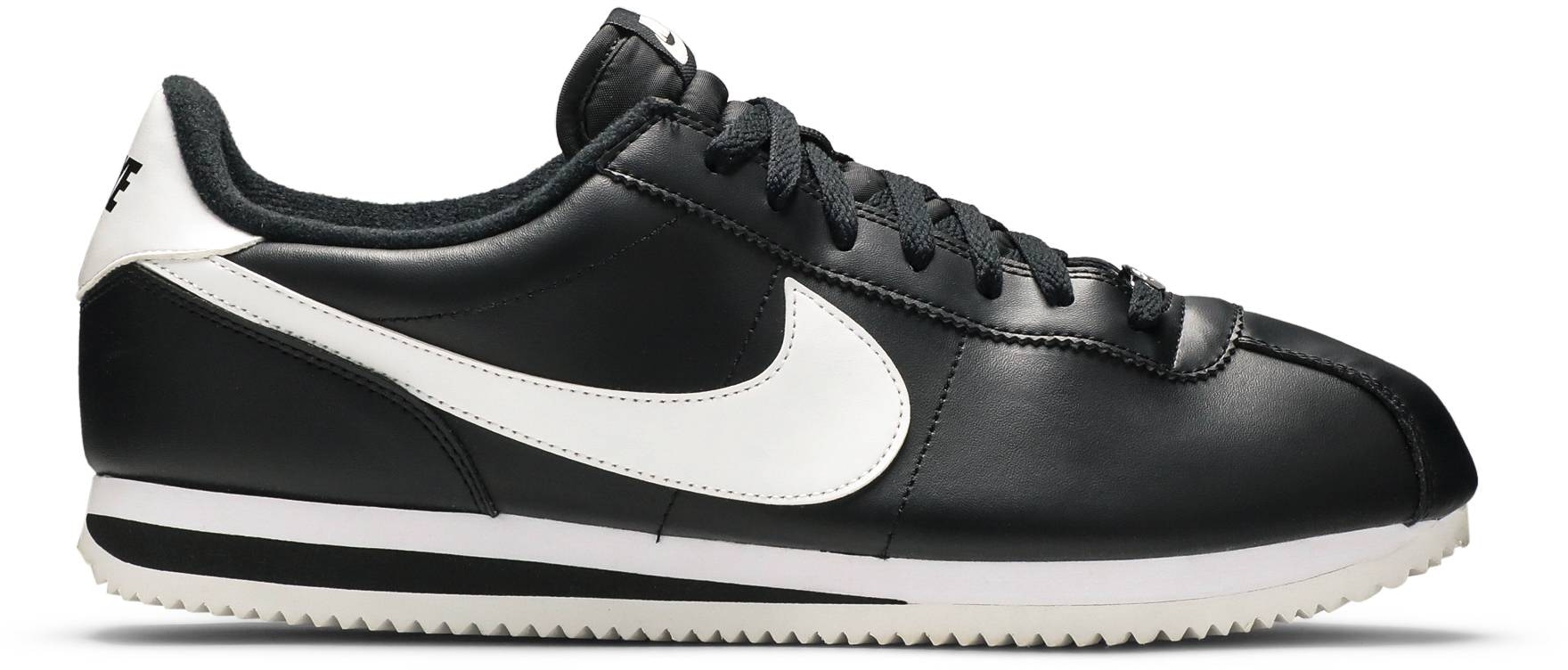 Nike Cortez Basic Leather 'Black White' - 819719-012 - Novelship