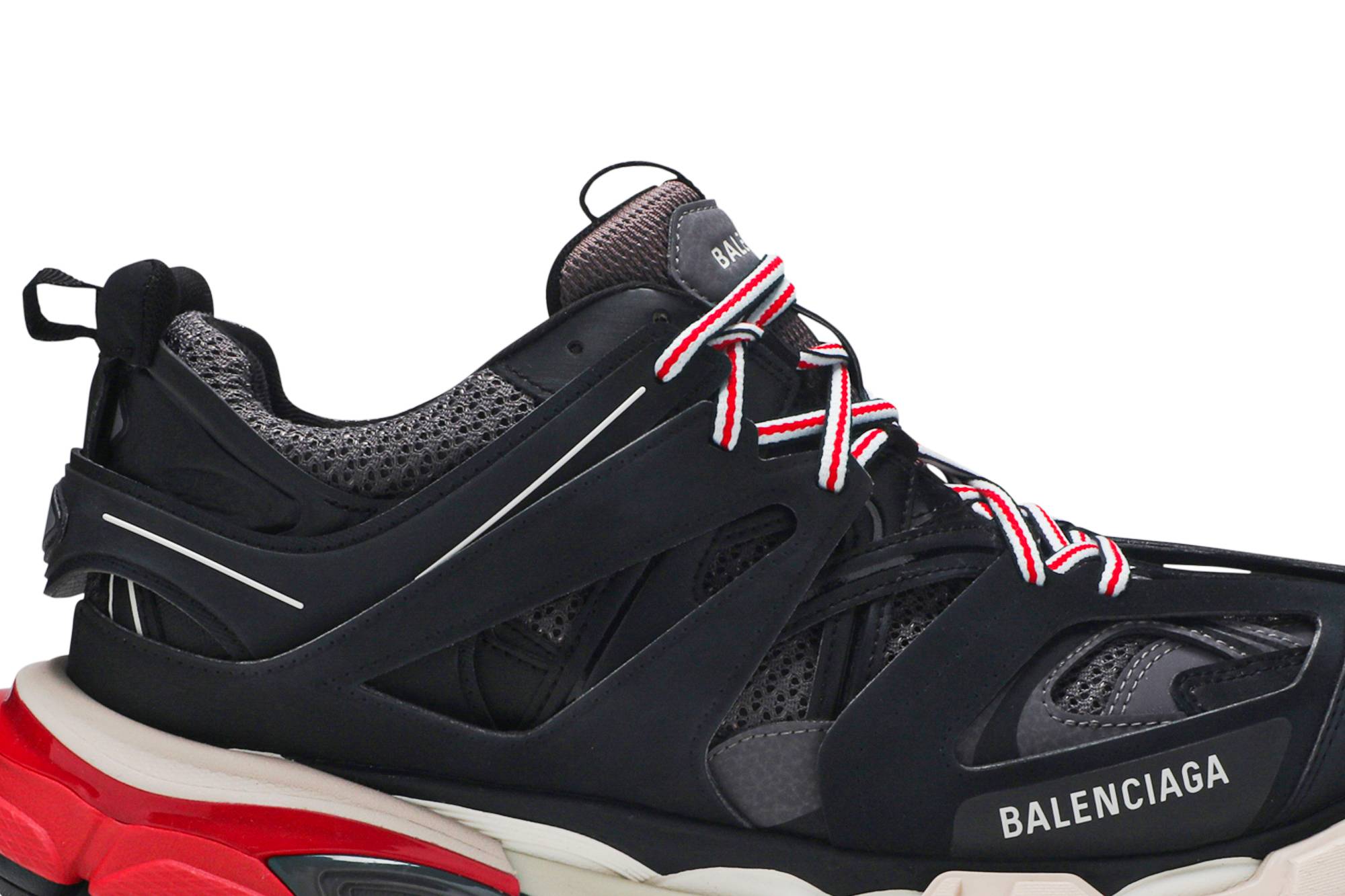 black balenciaga track trainers