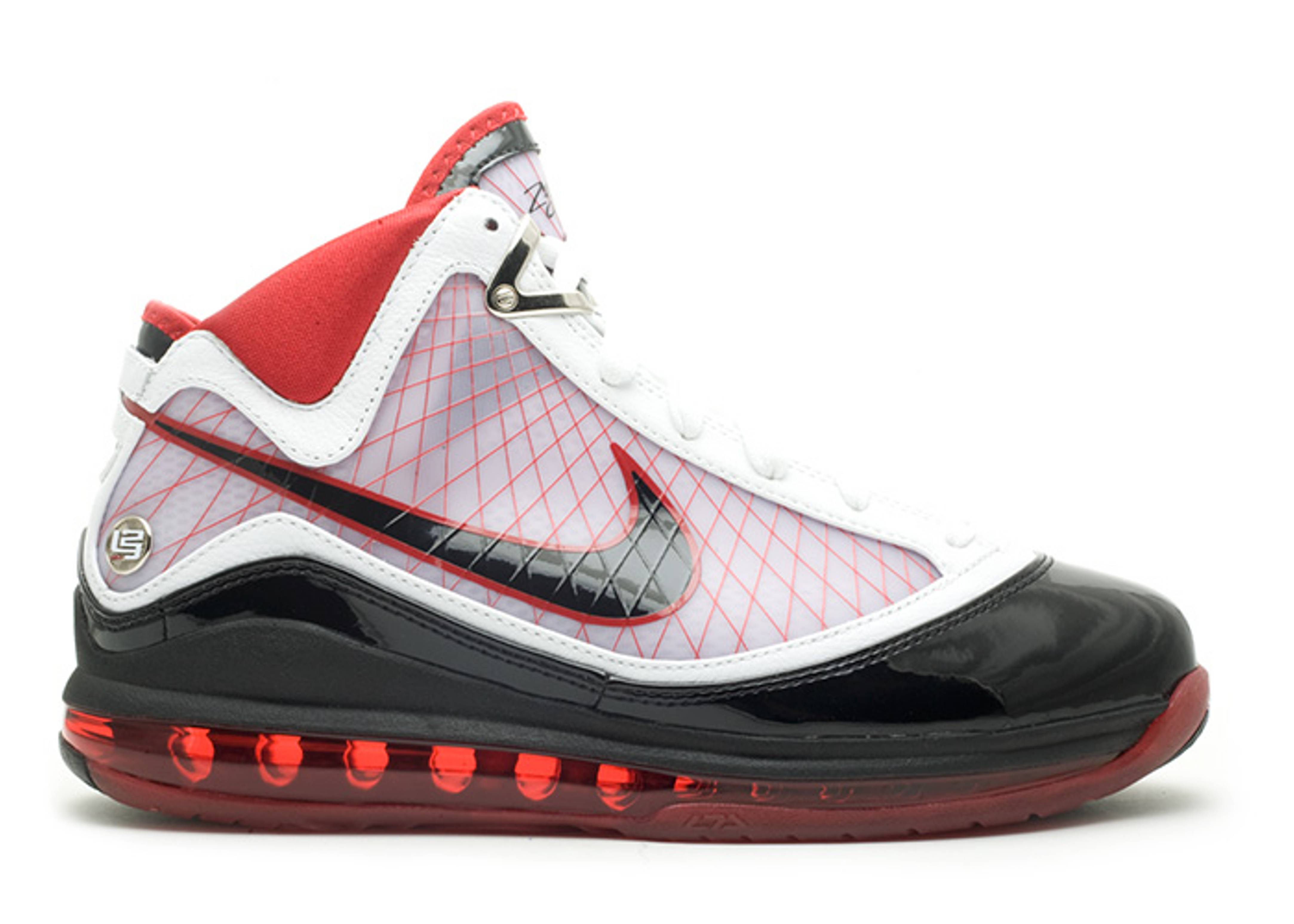 black and red lebron 7