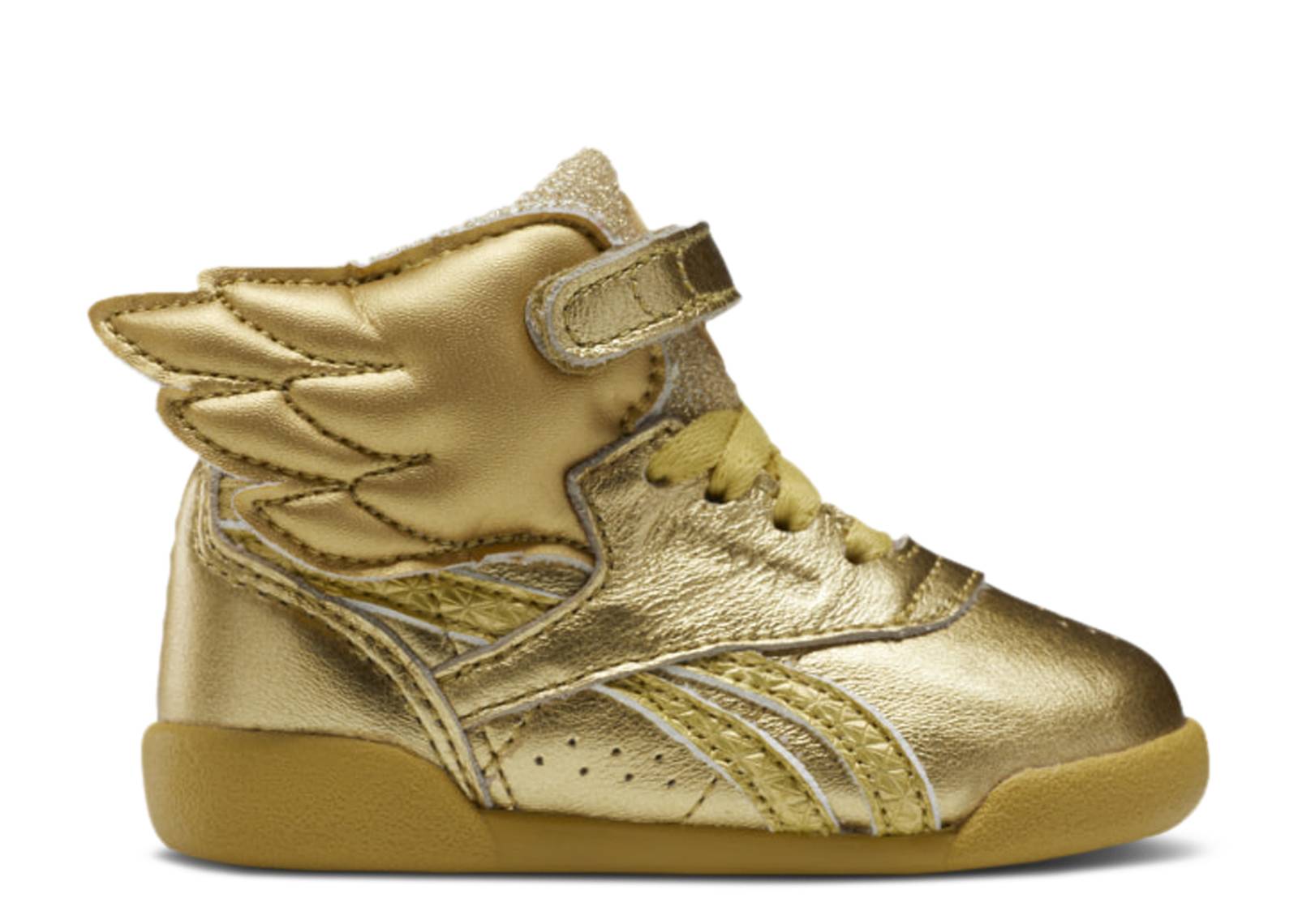 reebok freestyle hi gold