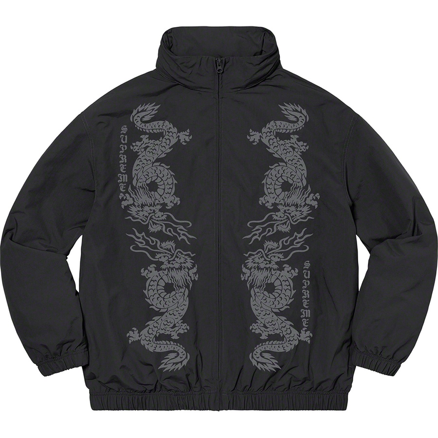 Supreme Dragon Track Jacket Black Novelship