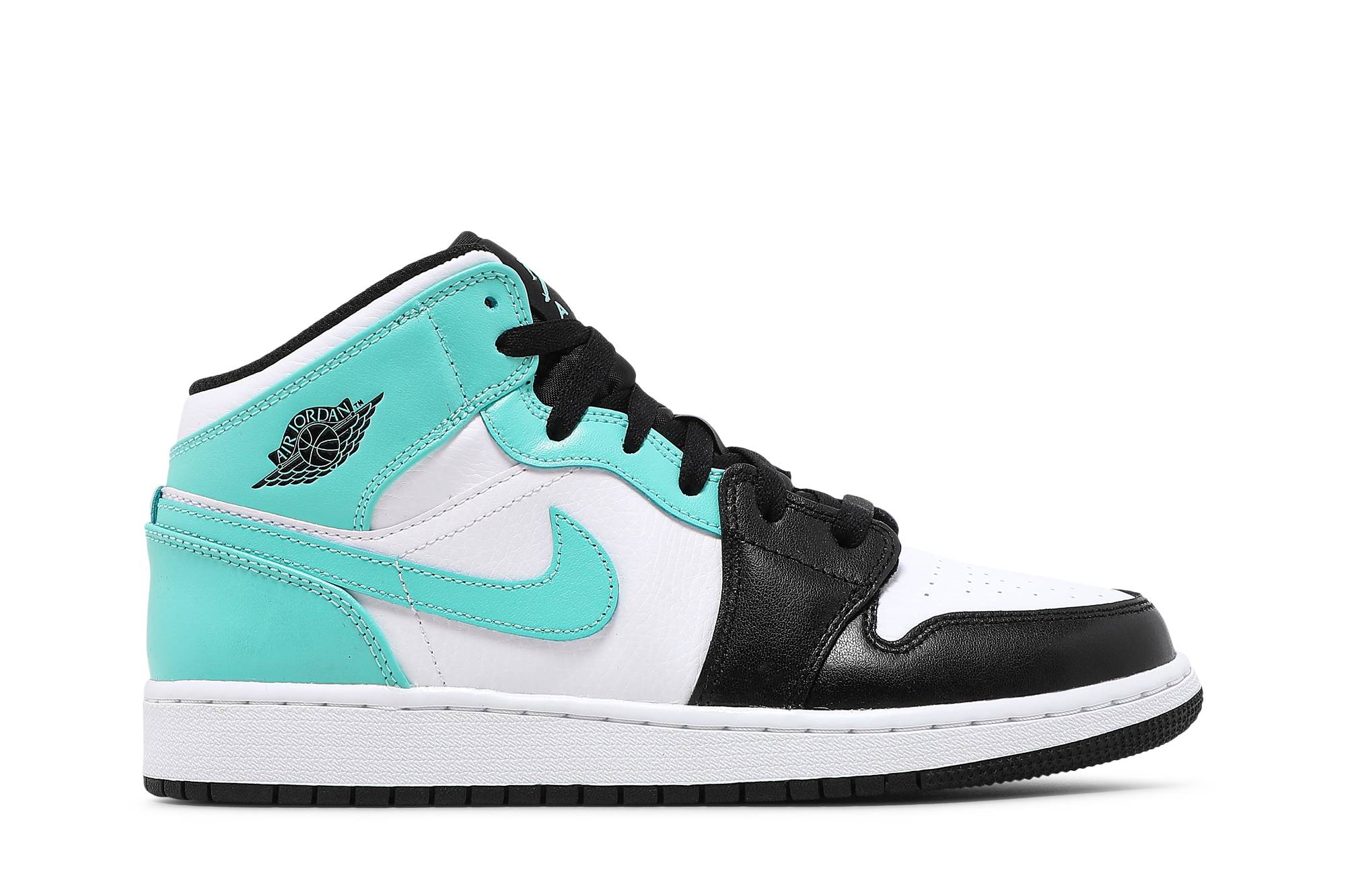 air jordan 1 mid white tropical twist black release date