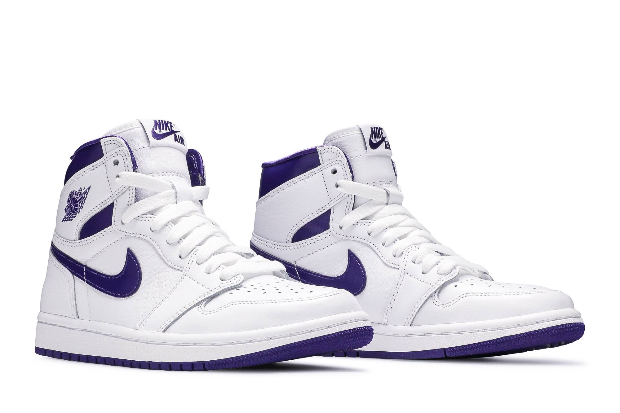 jordan 1 court purple ps