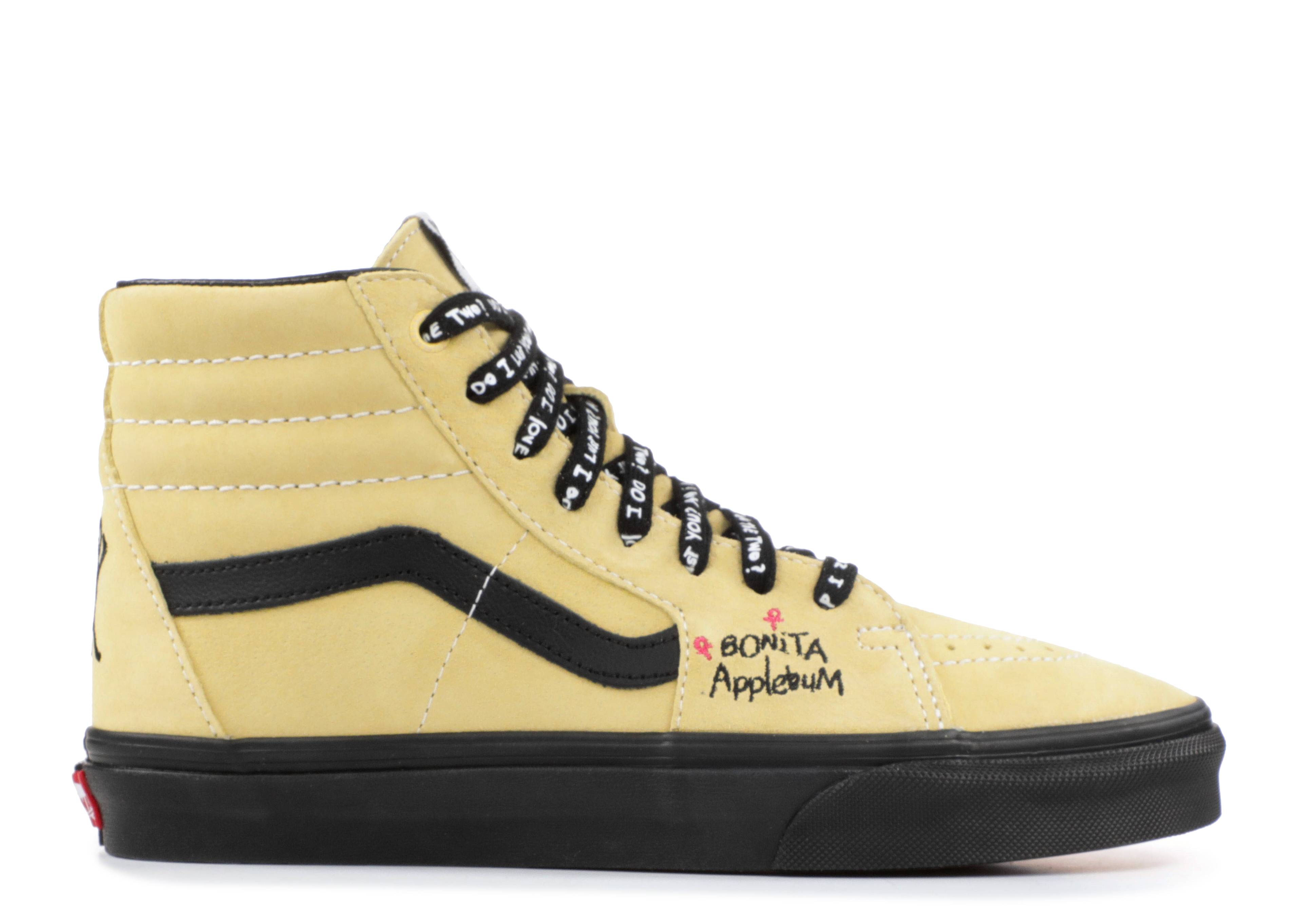 vans hi yellow