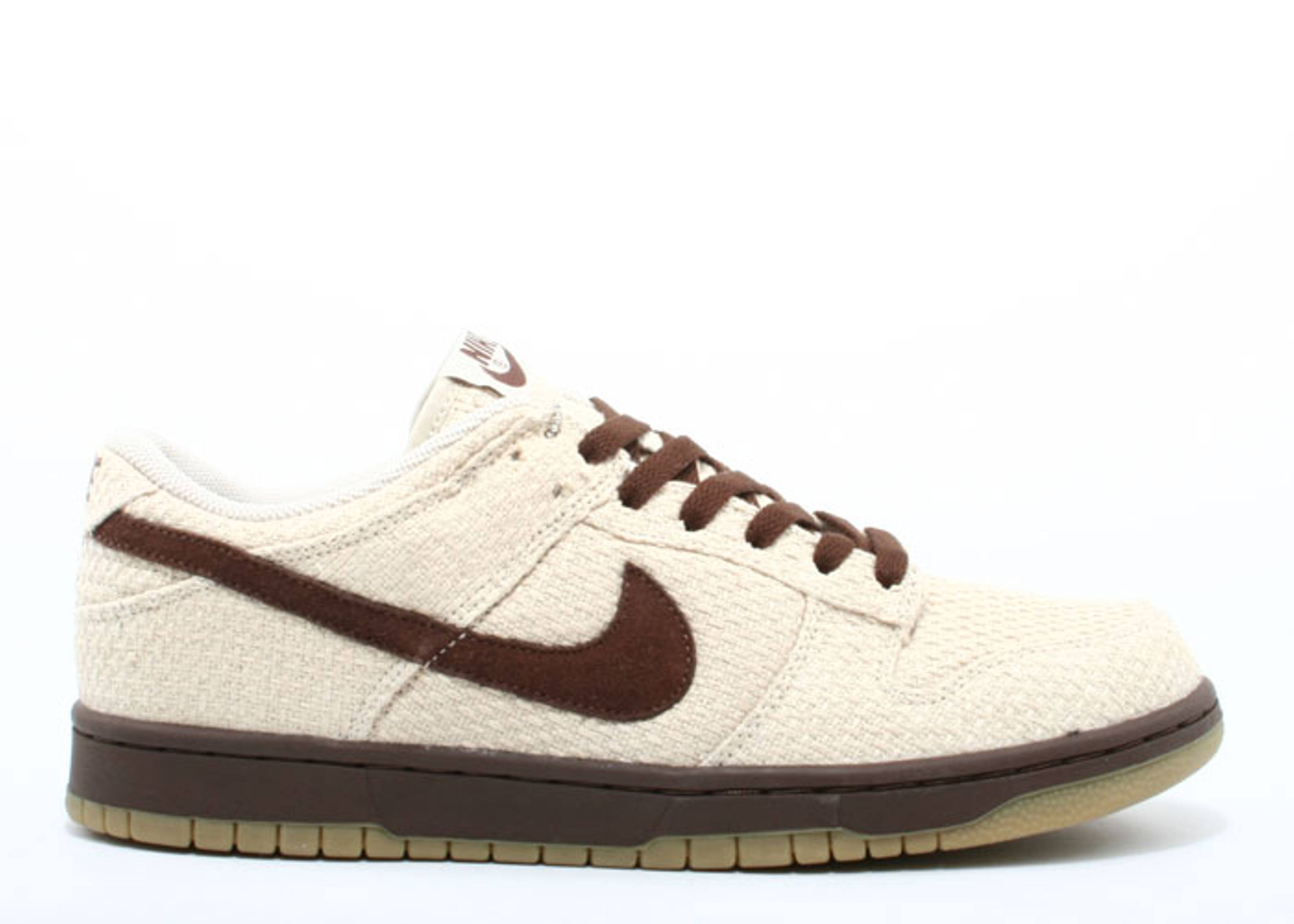 hemp brown dunks