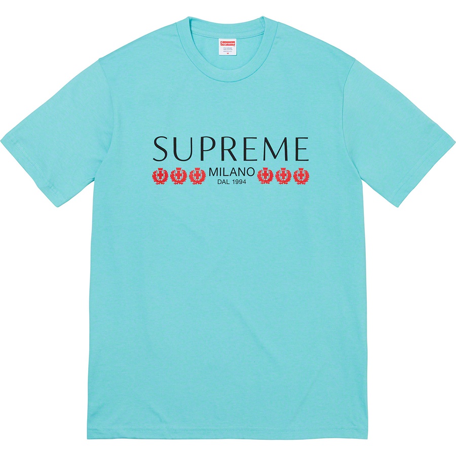 supreme milano tee white