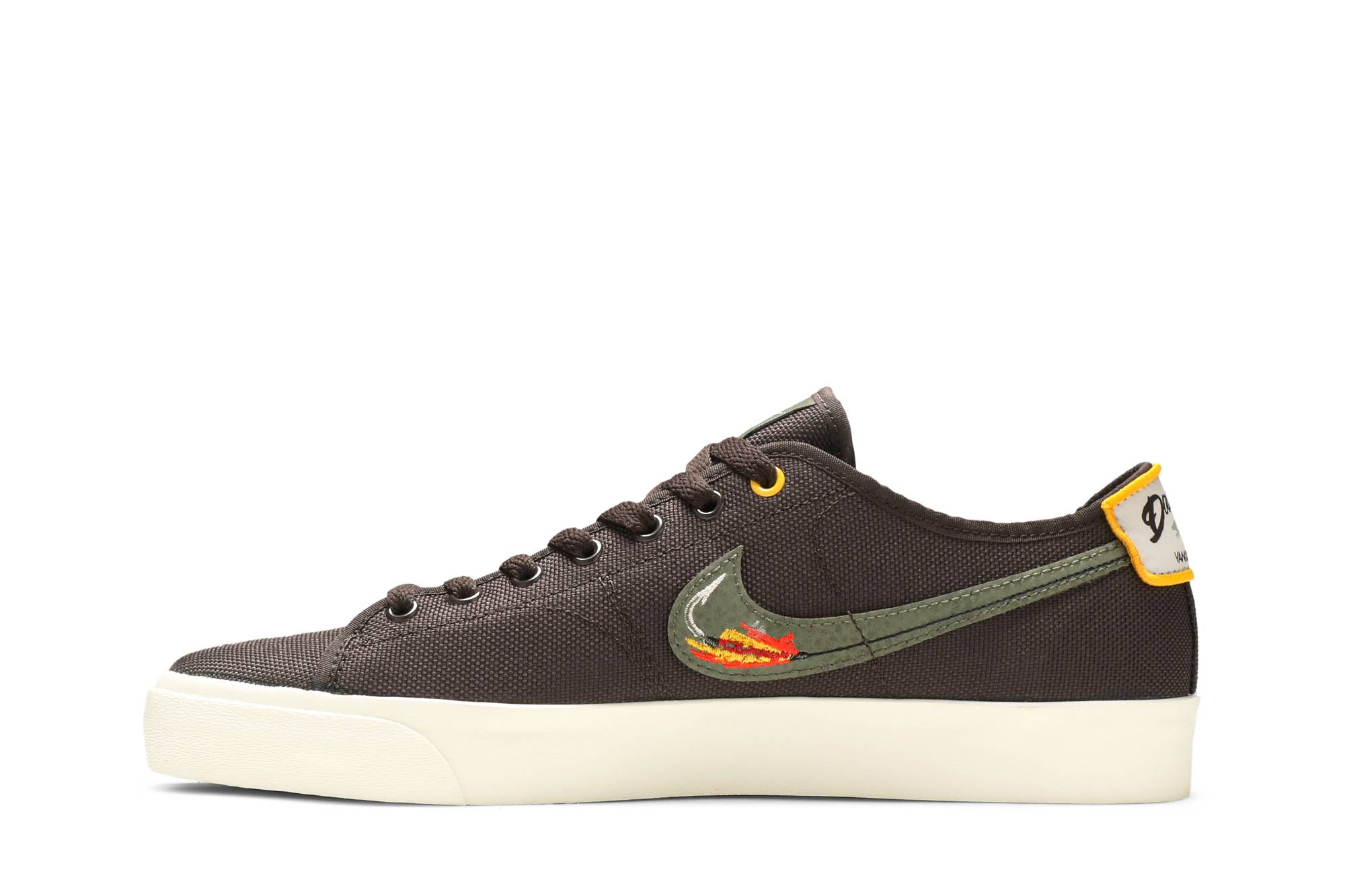 nike sb blazer court daan van der linden baroque brown