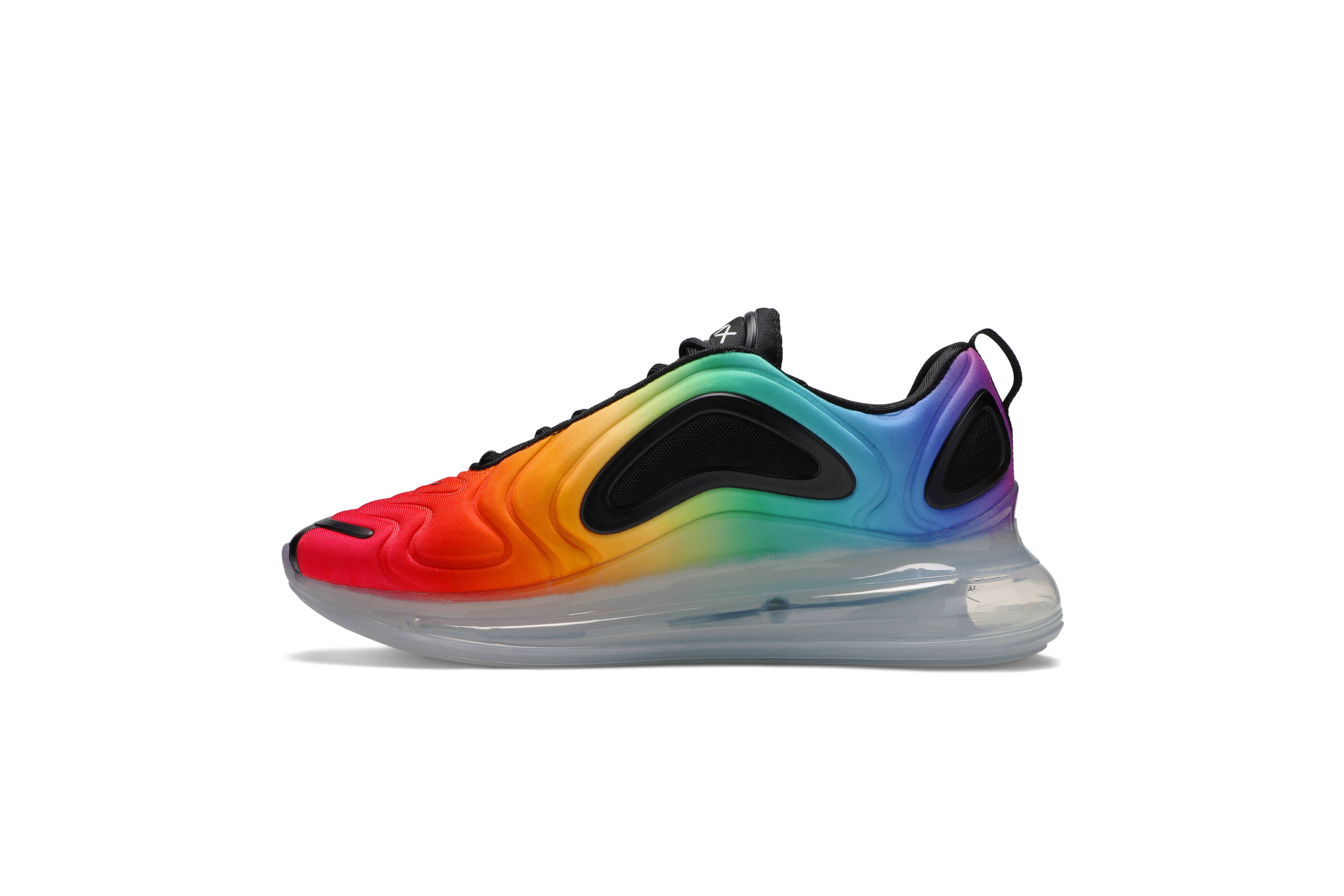 nike air max with rainbow bubble