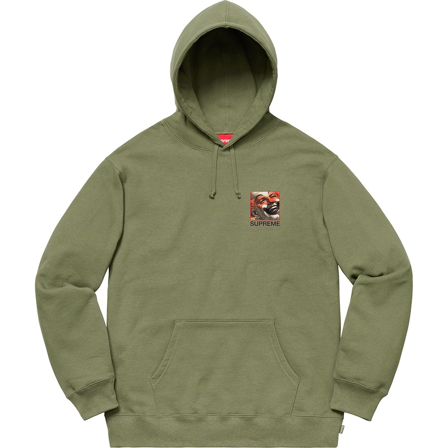 olive supreme hoodie