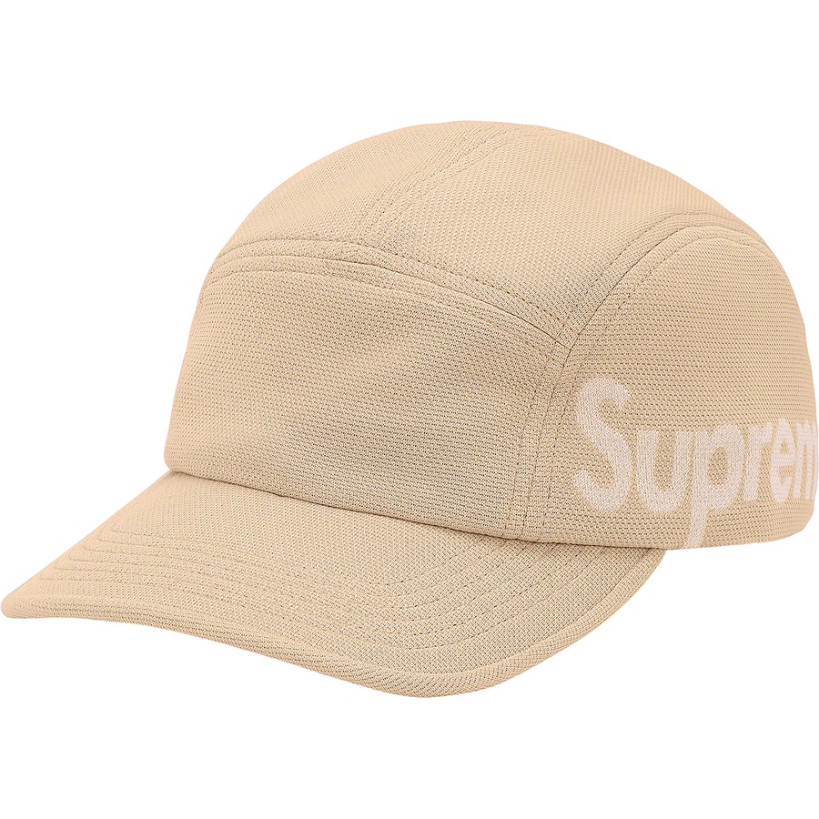 supreme jacquard pique camp cap