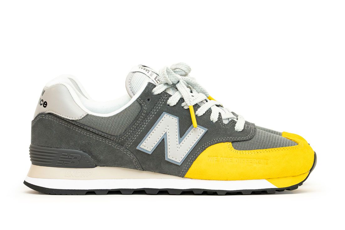 new balance 574 the apartment mustard dip