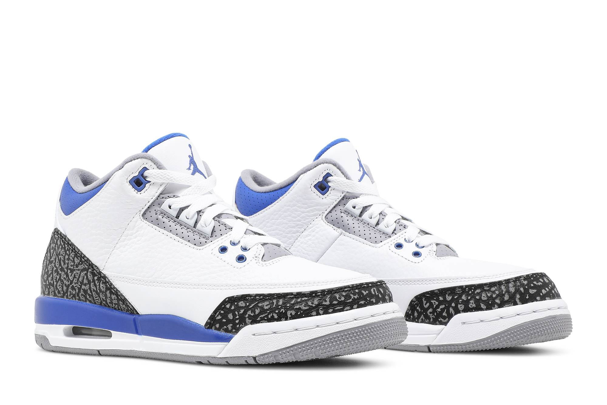 racer blue jordan 3 gs