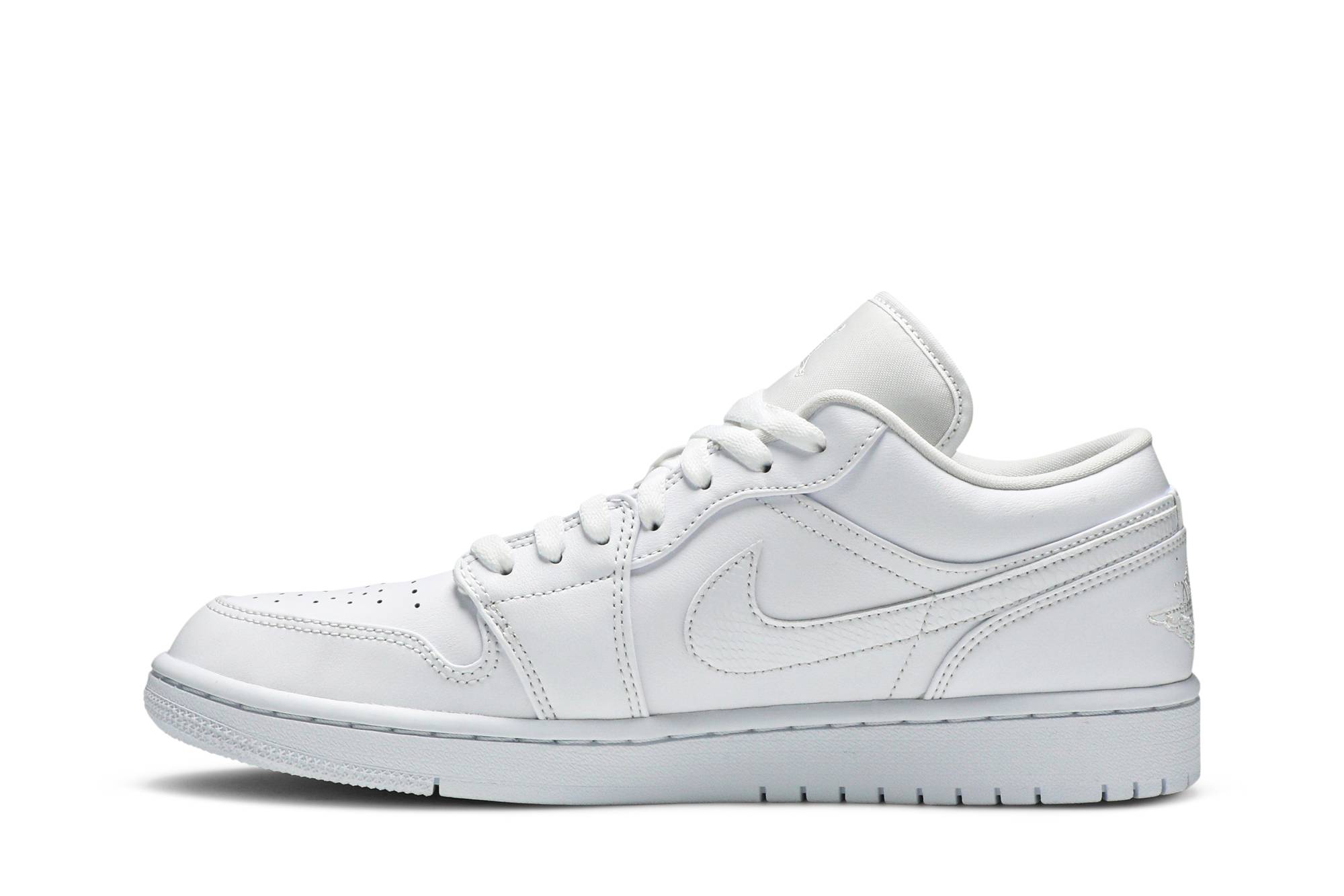 jordan 1 low triple white fog grey