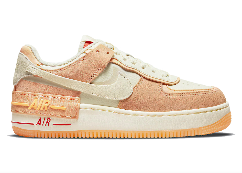 af1 shadow peach