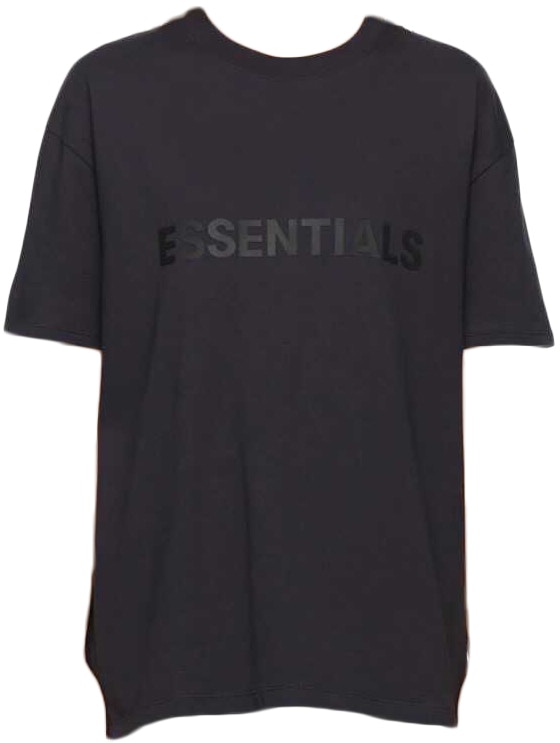 Fear of God ESSENTIALS x SSENSE Boxy T‑Shirt Applique Logo Dark 